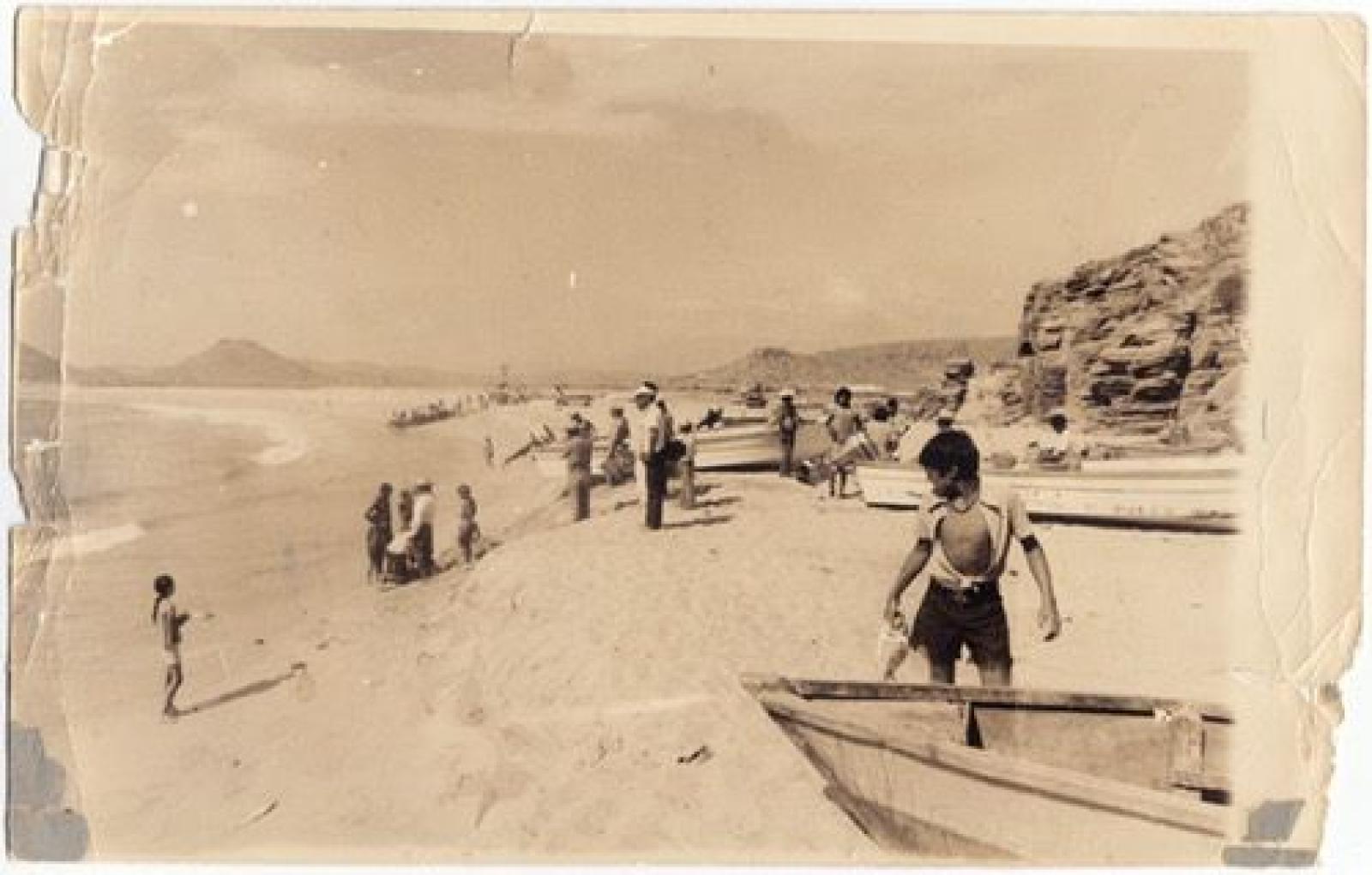 Grupo de pescadores.
