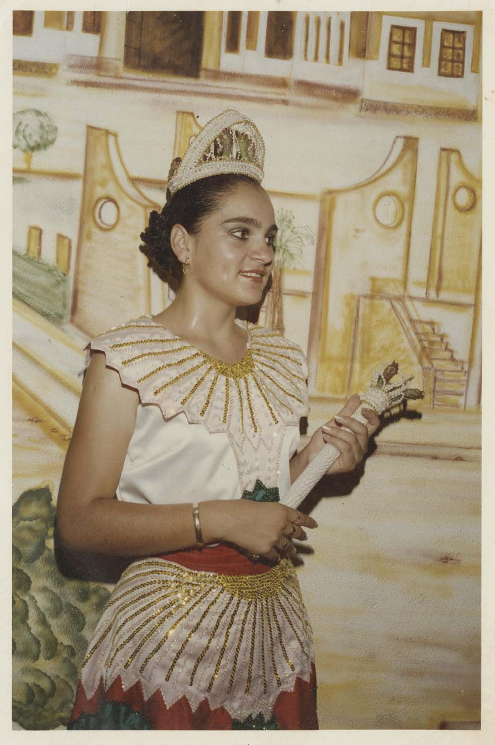 “Guadalupe de la Peña, reina de la Pitahaya de Miraflores ´96”.