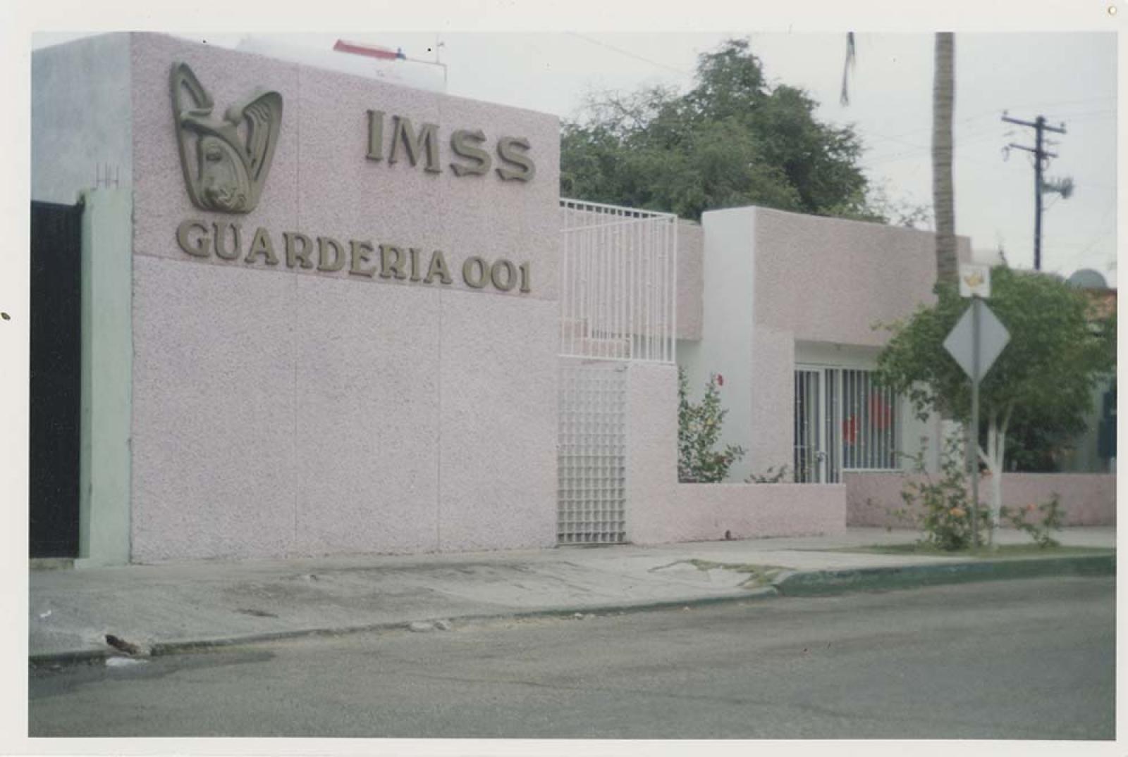 “Guardería 001, del Instituto Mexicano del Seguro Social”.