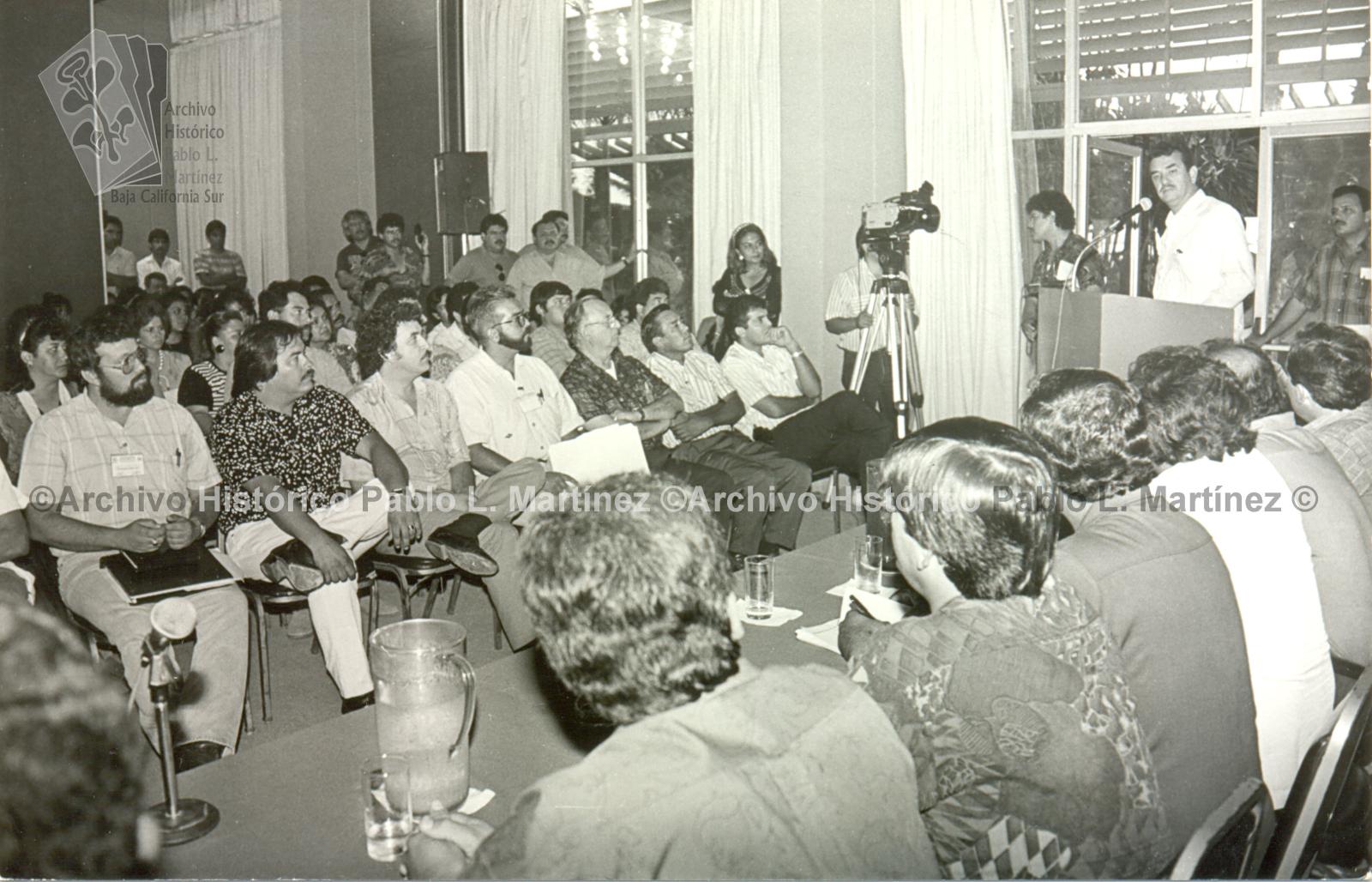 Guillermo Mercado en discurso