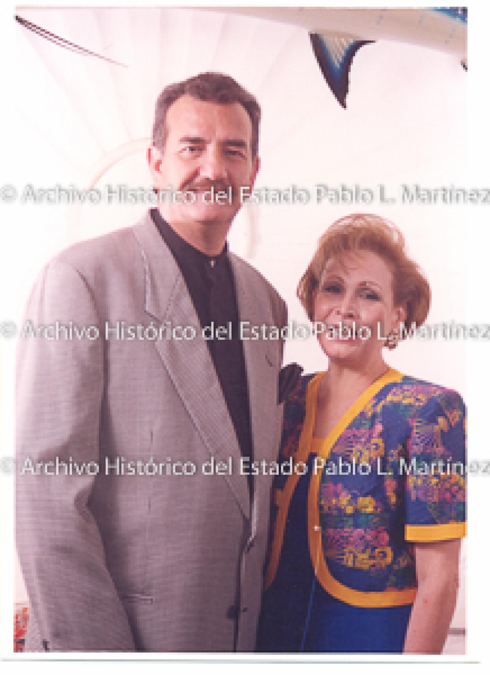 Guillermo Mercado Romero y Concepción Casas de Mercado, retrato.