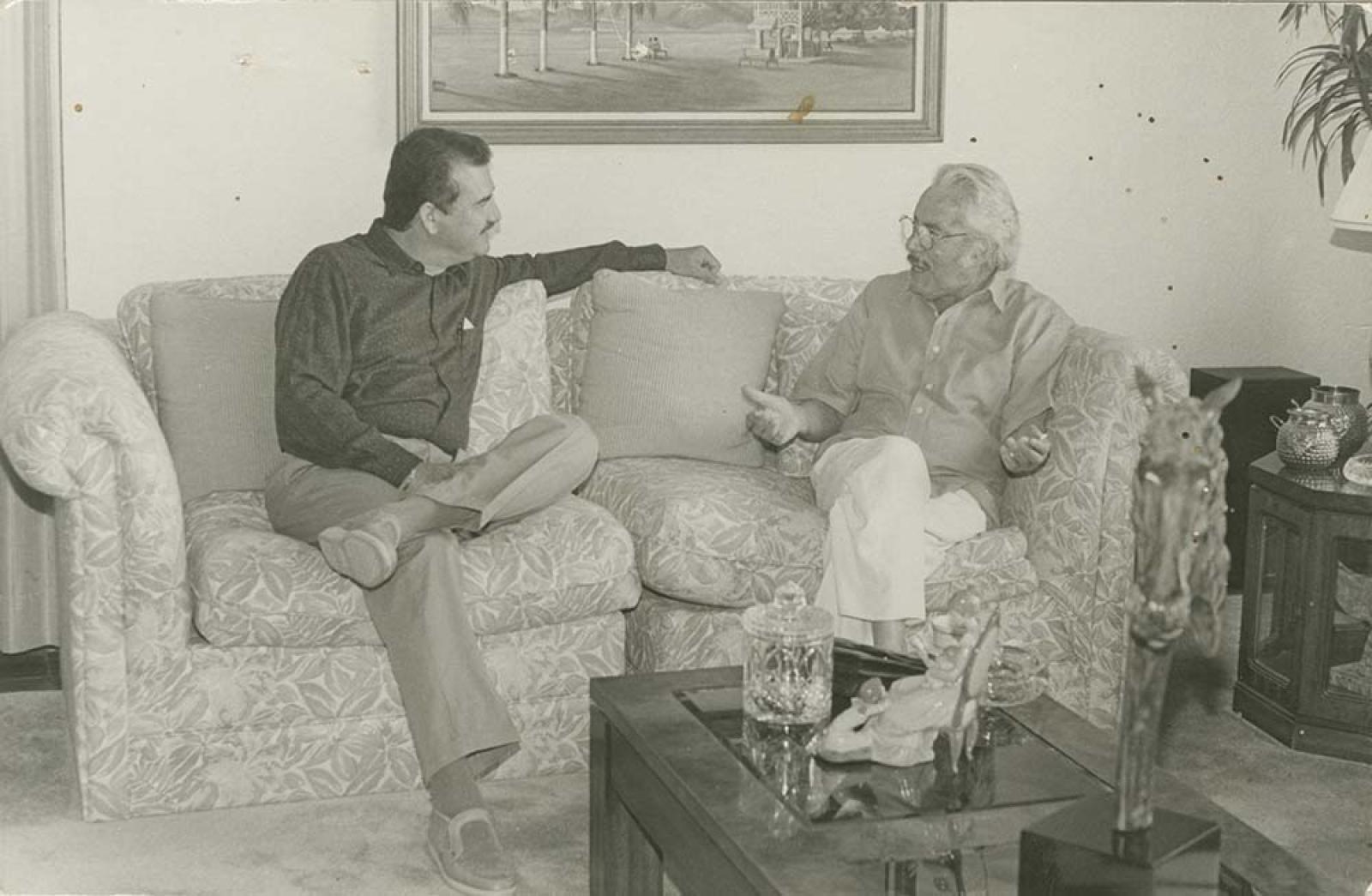 Guillermo Mercado y Ernesto Alonso.