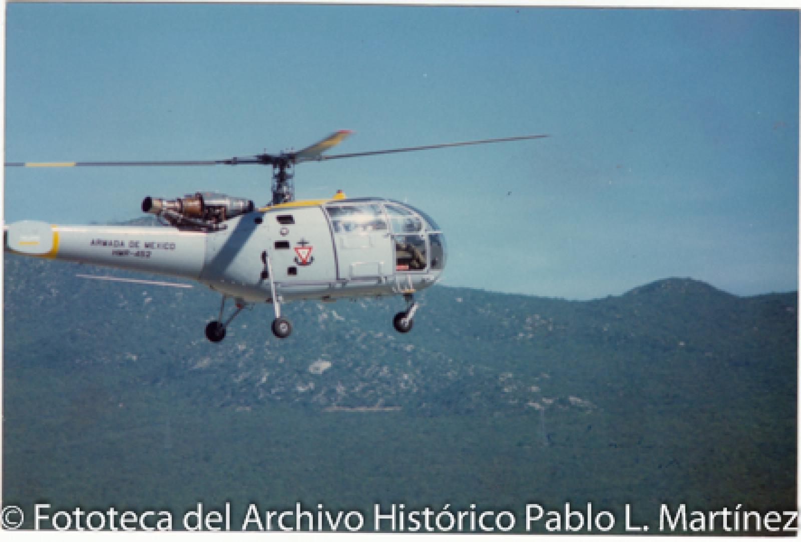 Helicóptero de la Fuerza Armada de México.