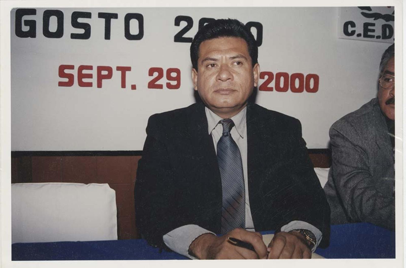 Hombre, retrato.