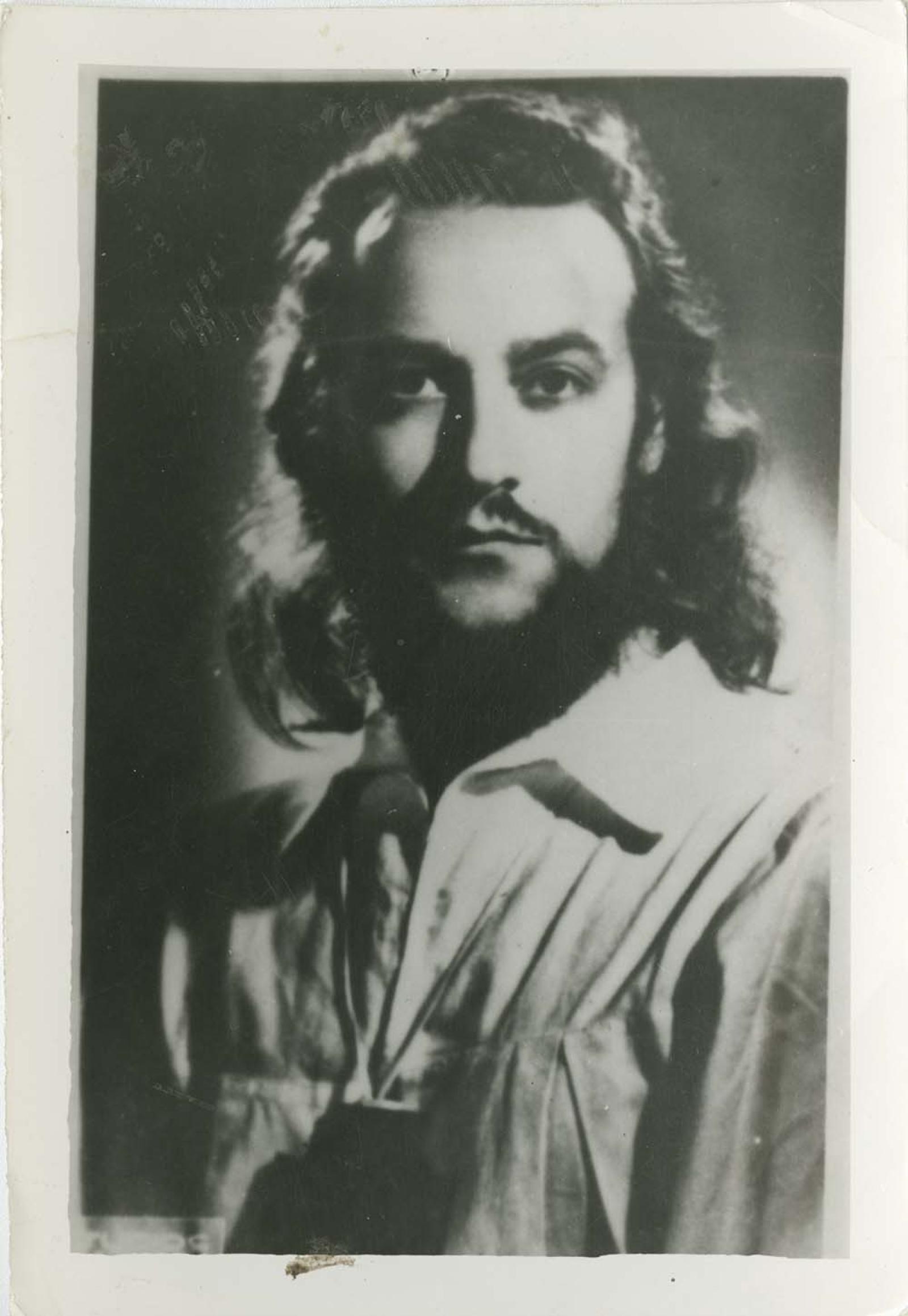 Hombre, retrato.