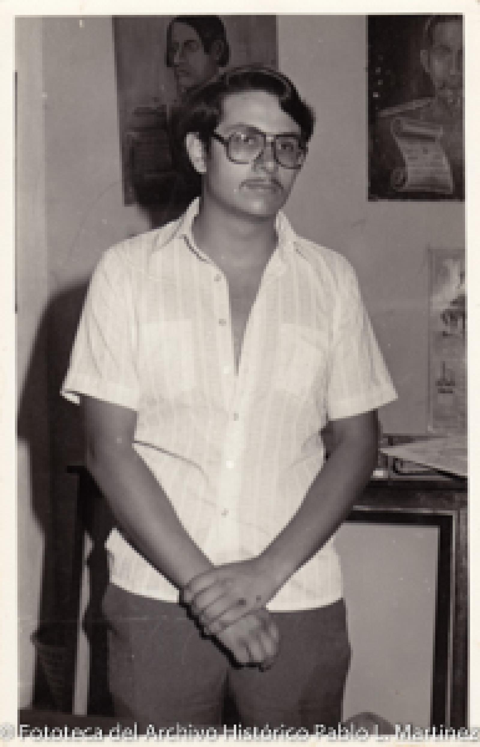 Hombre, retrato.