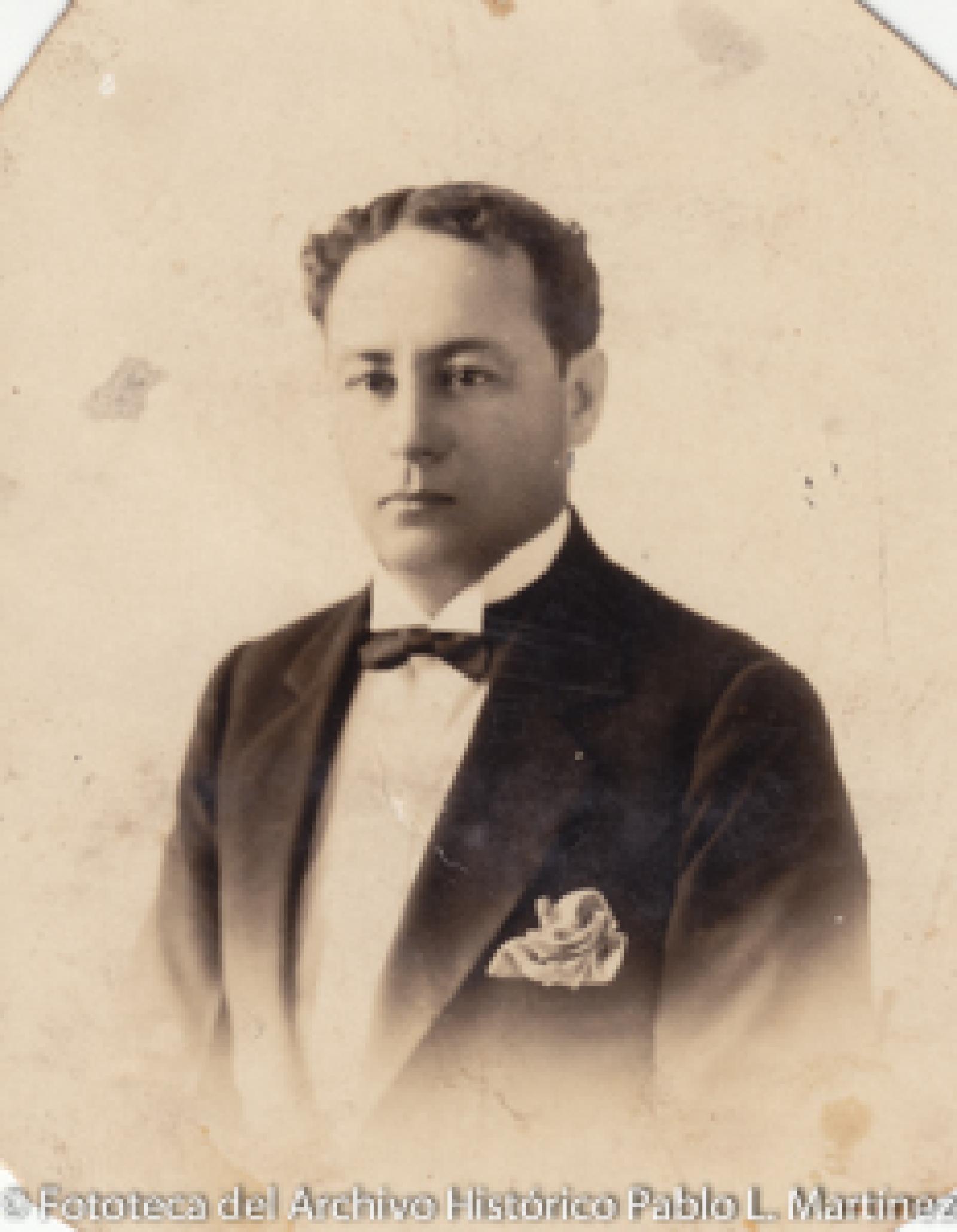 Hombre, retrato.