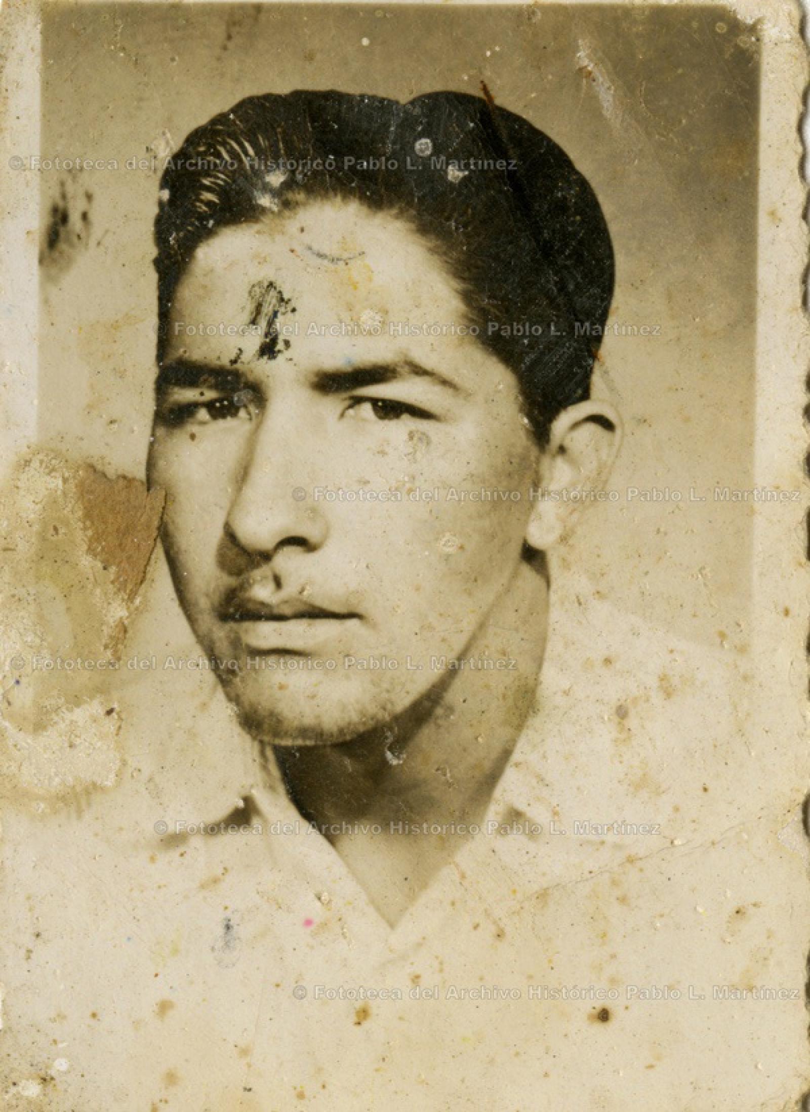 Hombre, retrato.