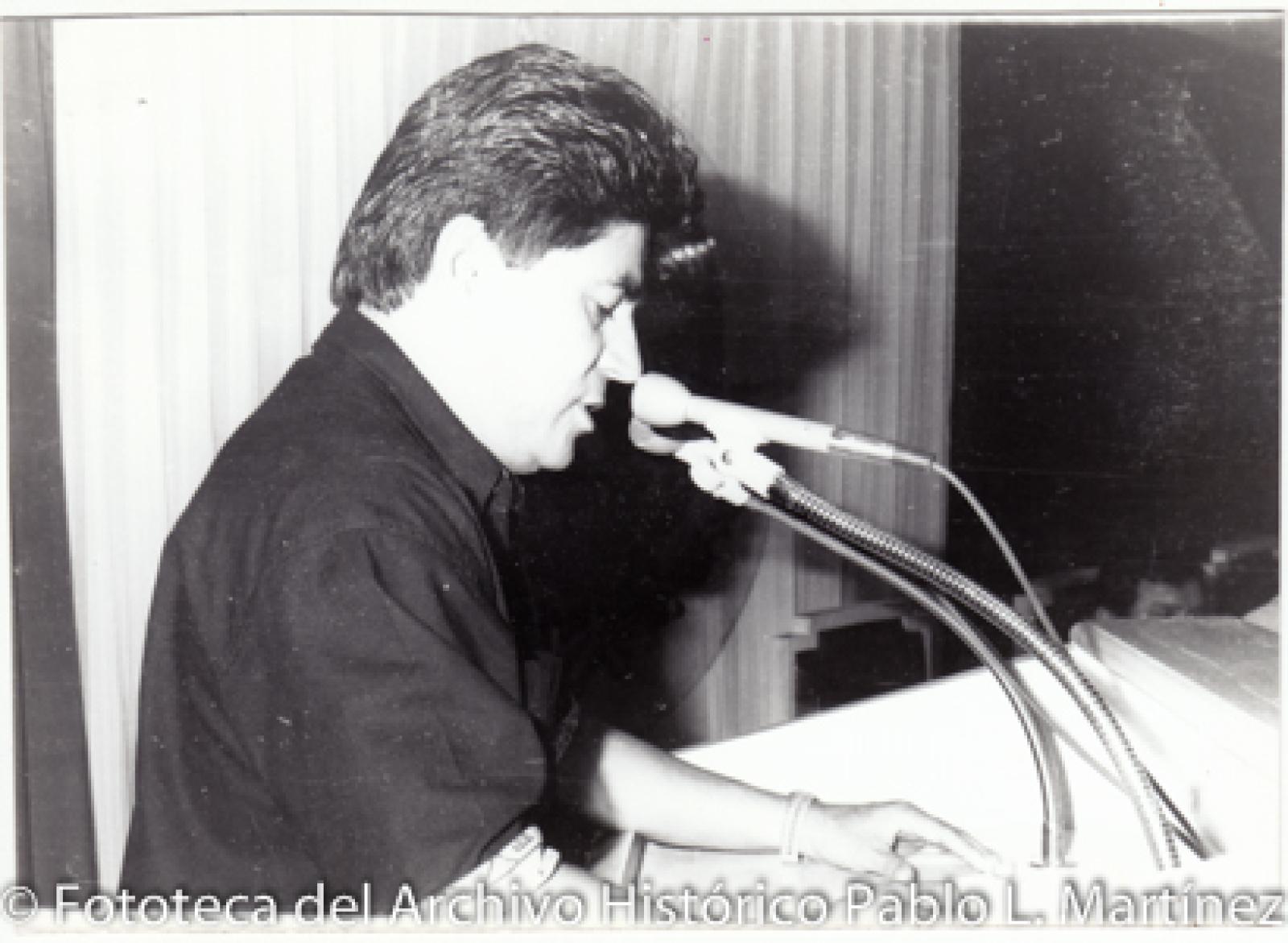 Hombre, retrato.