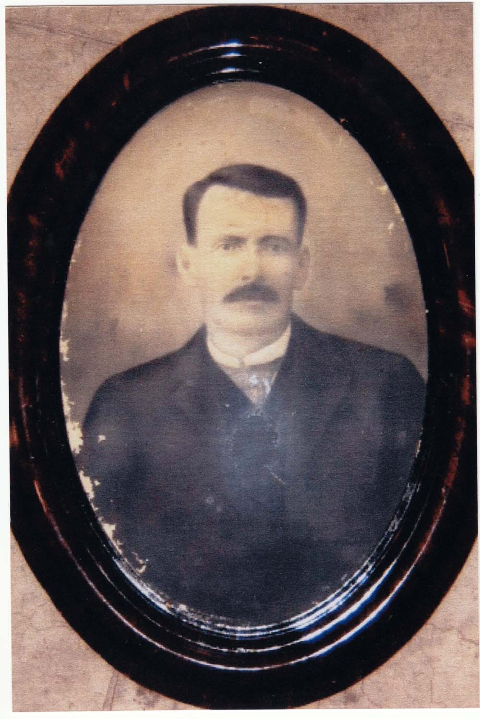 Hombre y mujer, retrato.