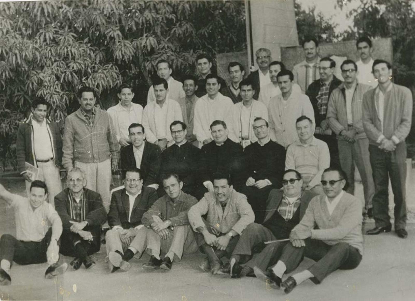 Hombres, retrato.