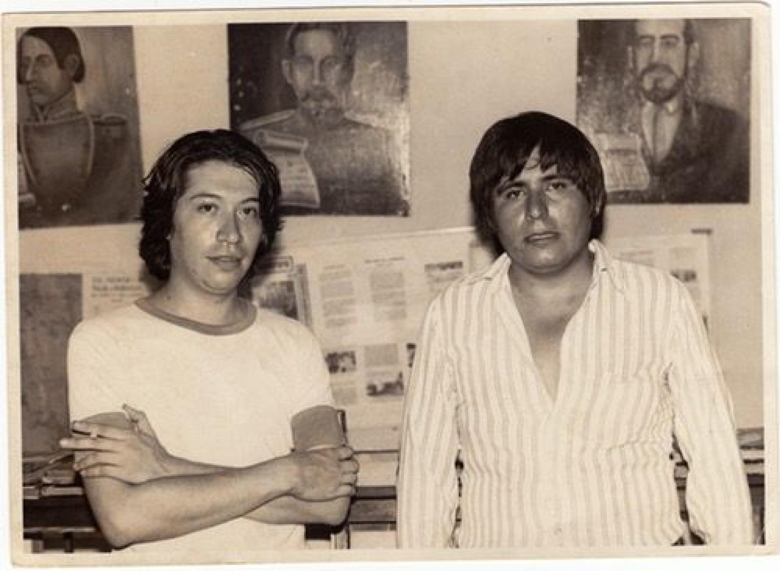 Hombres, retrato.