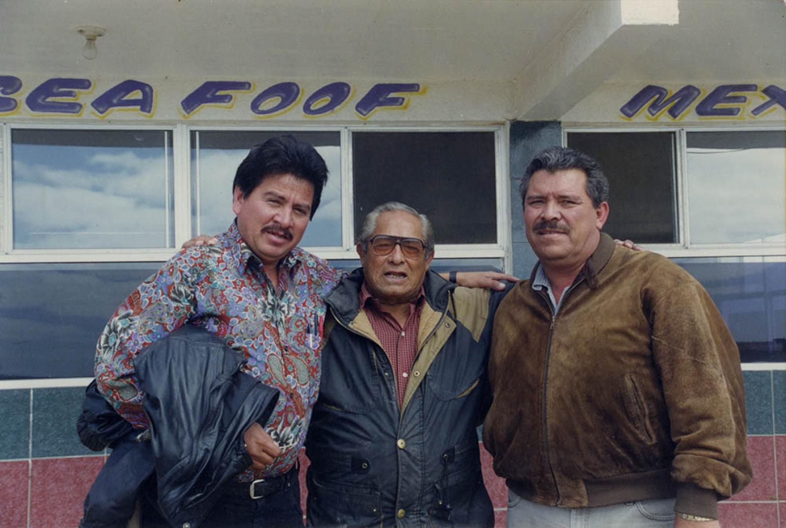 Hombres, retrato.