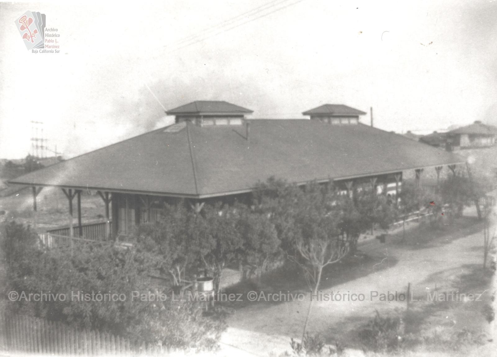 Hospital de la Compañía Minera El Boleo, en Santa Rosalía, Baja California.