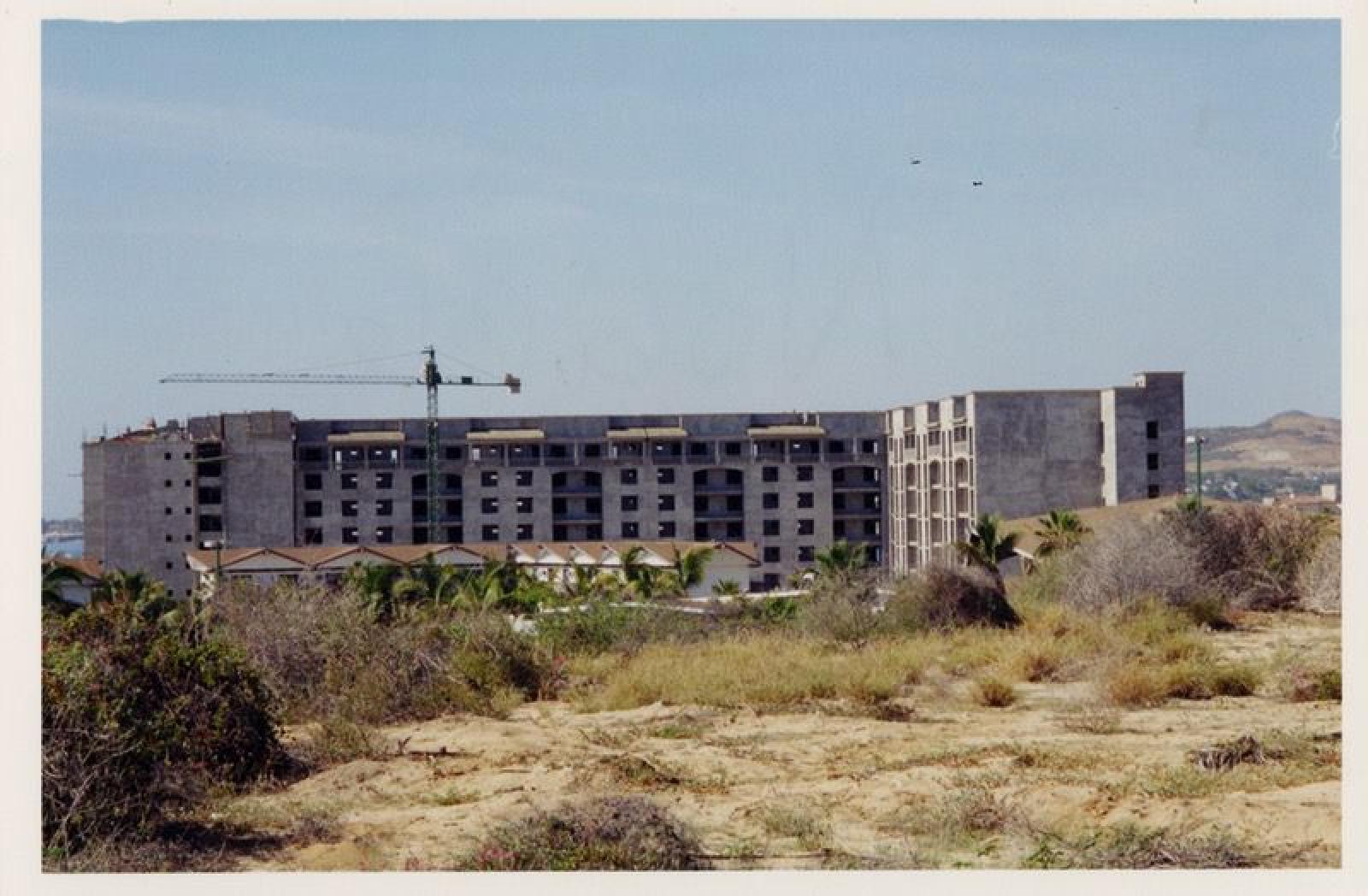 Hotel La Concha, en construcción.