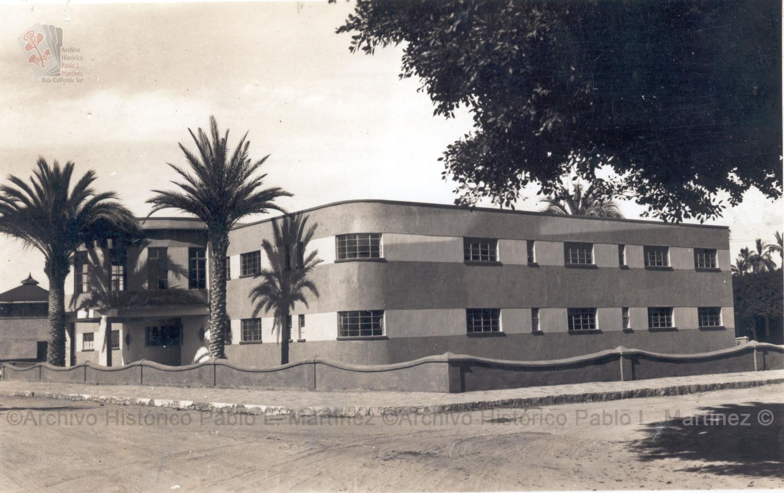Hotel Perla en la ciudad de La Paz, Baja California.
