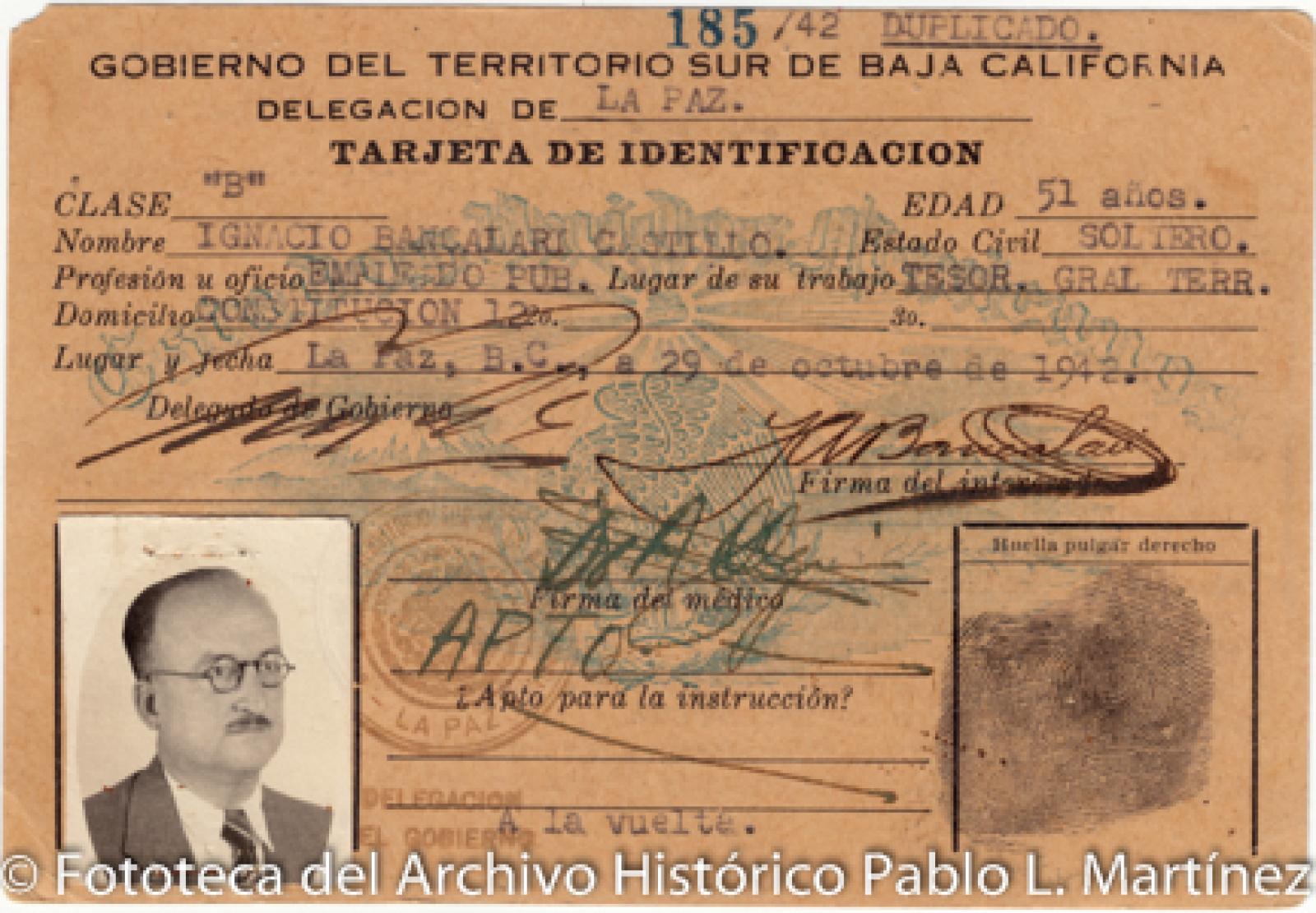 Ignacio Bancalari Castillo, retrato.