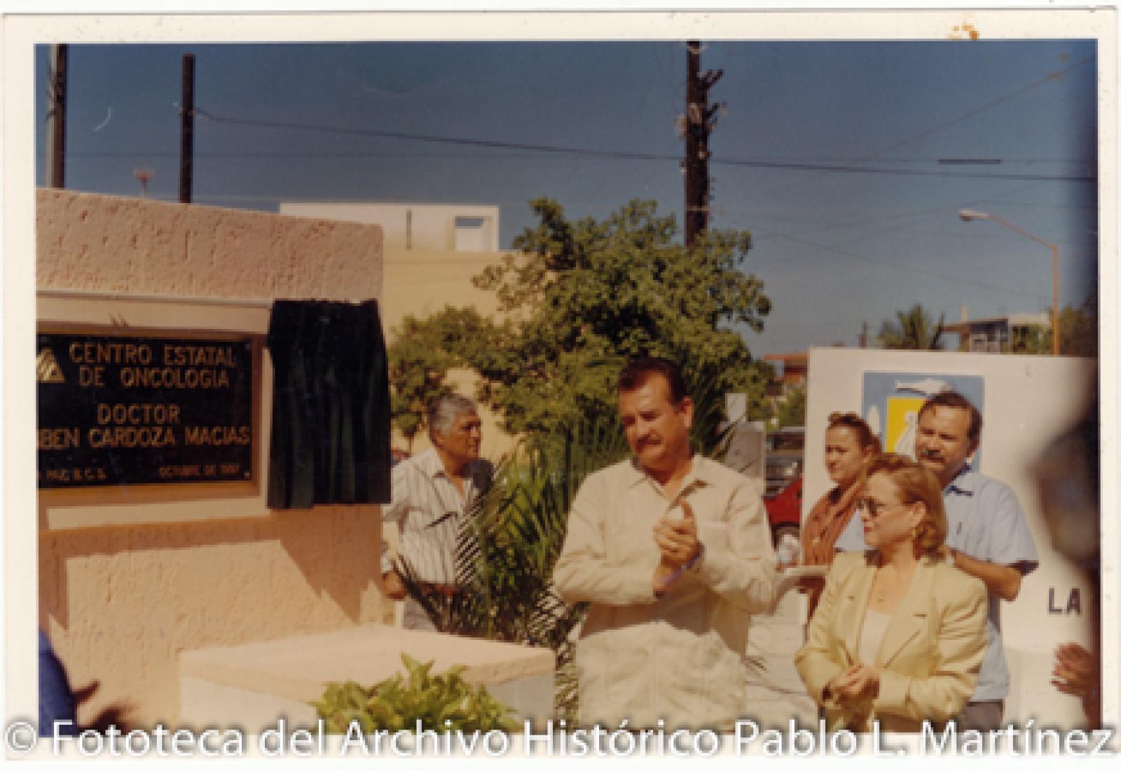Inauguración del Centro Estatal de Oncología.