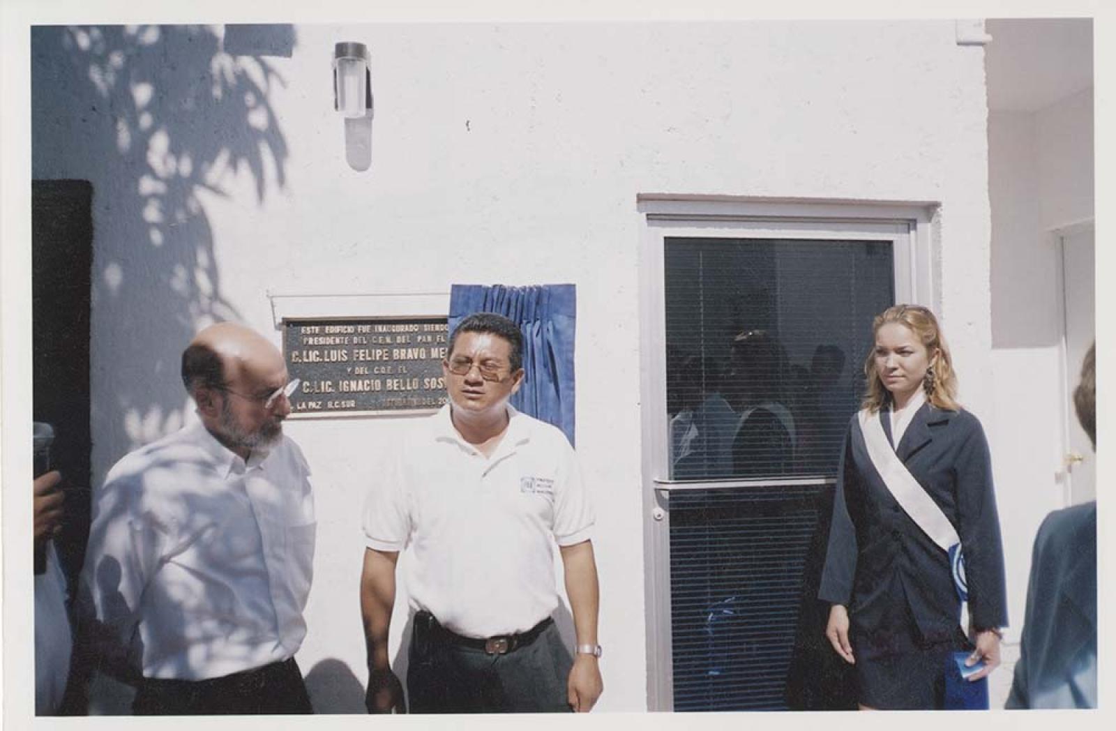 Inauguración del edificio del Partido Acción Nacional (PAN).