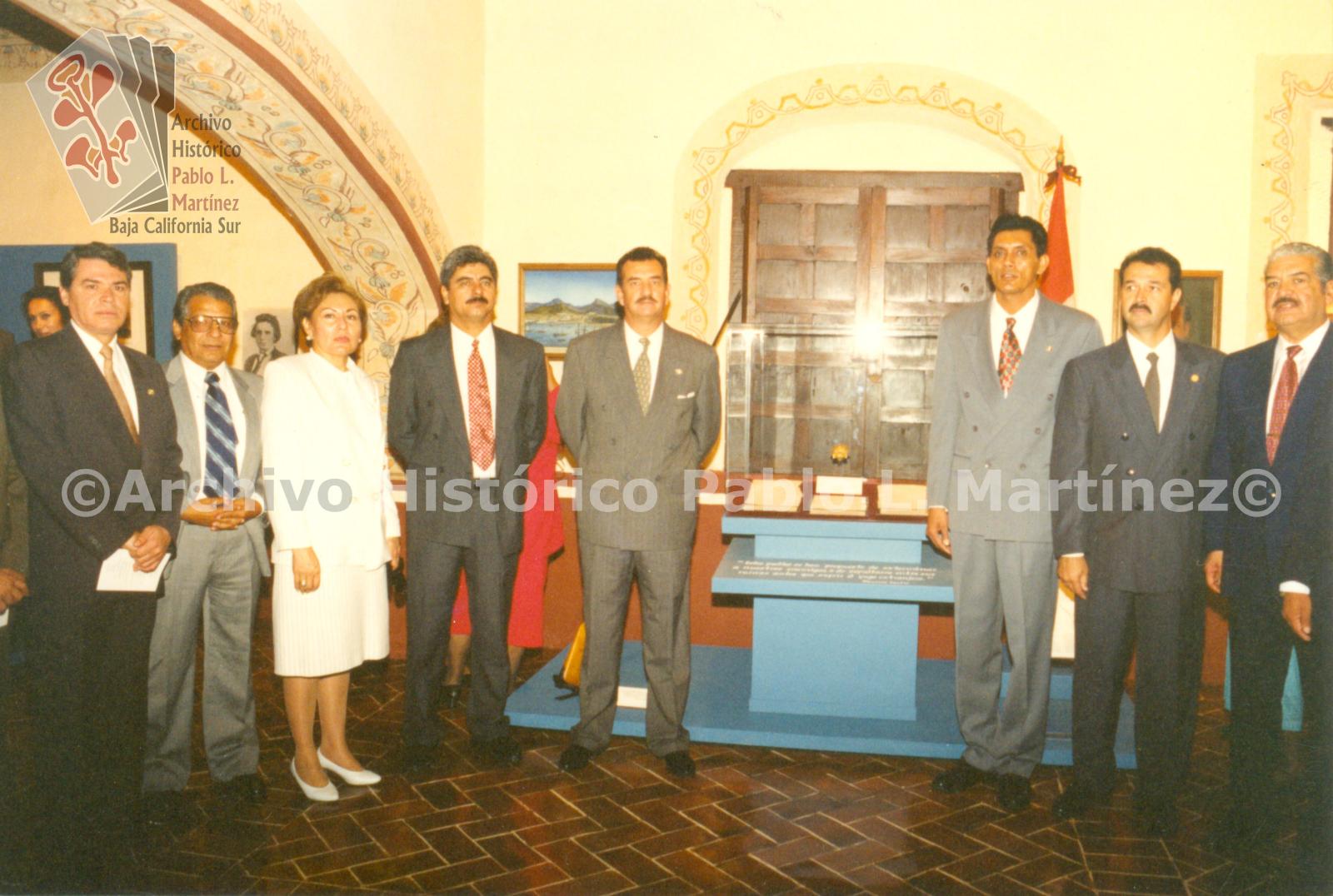 Inauguración del espacio museográfico de Baja California Sur en el Museo Nacional de las Intervenciones en la ciudad de México.