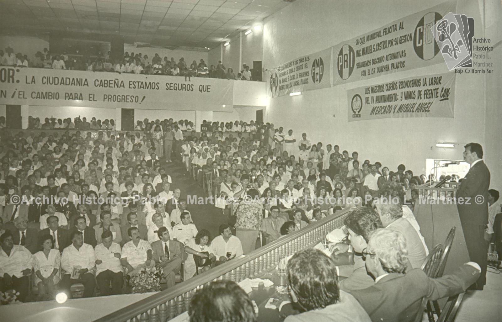Informe de gobierno de Manuel Salvador Castro Castro como presidente municipal de Los Cabos, Baja California Sur.