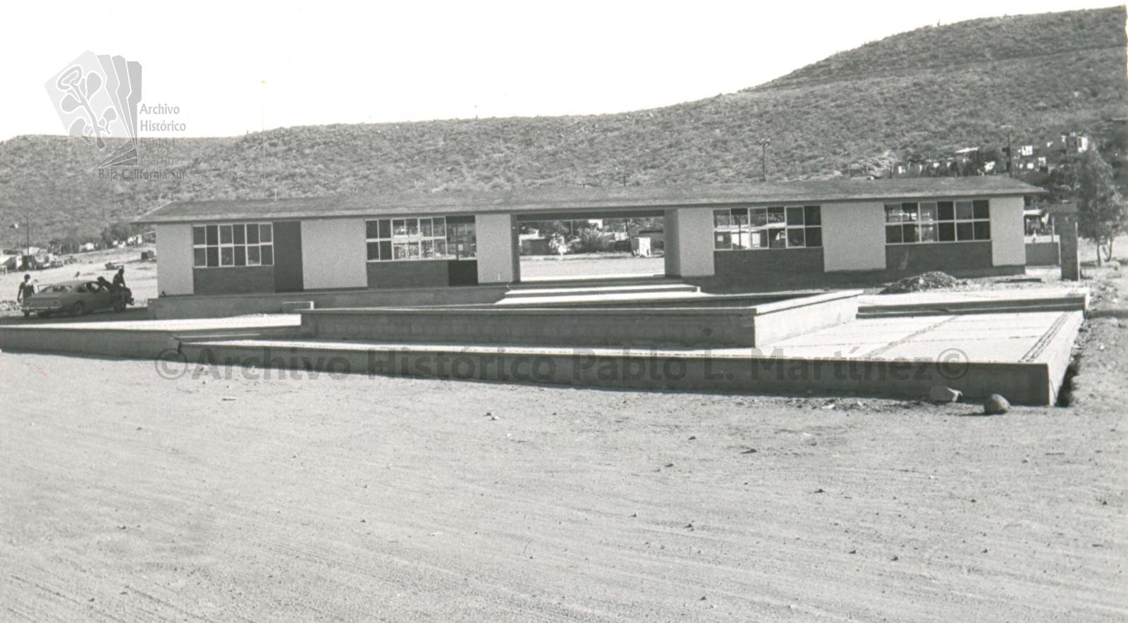 Inicios de la Escuela primaria “Celerino Cano”, en La Paz, Baja California Sur.