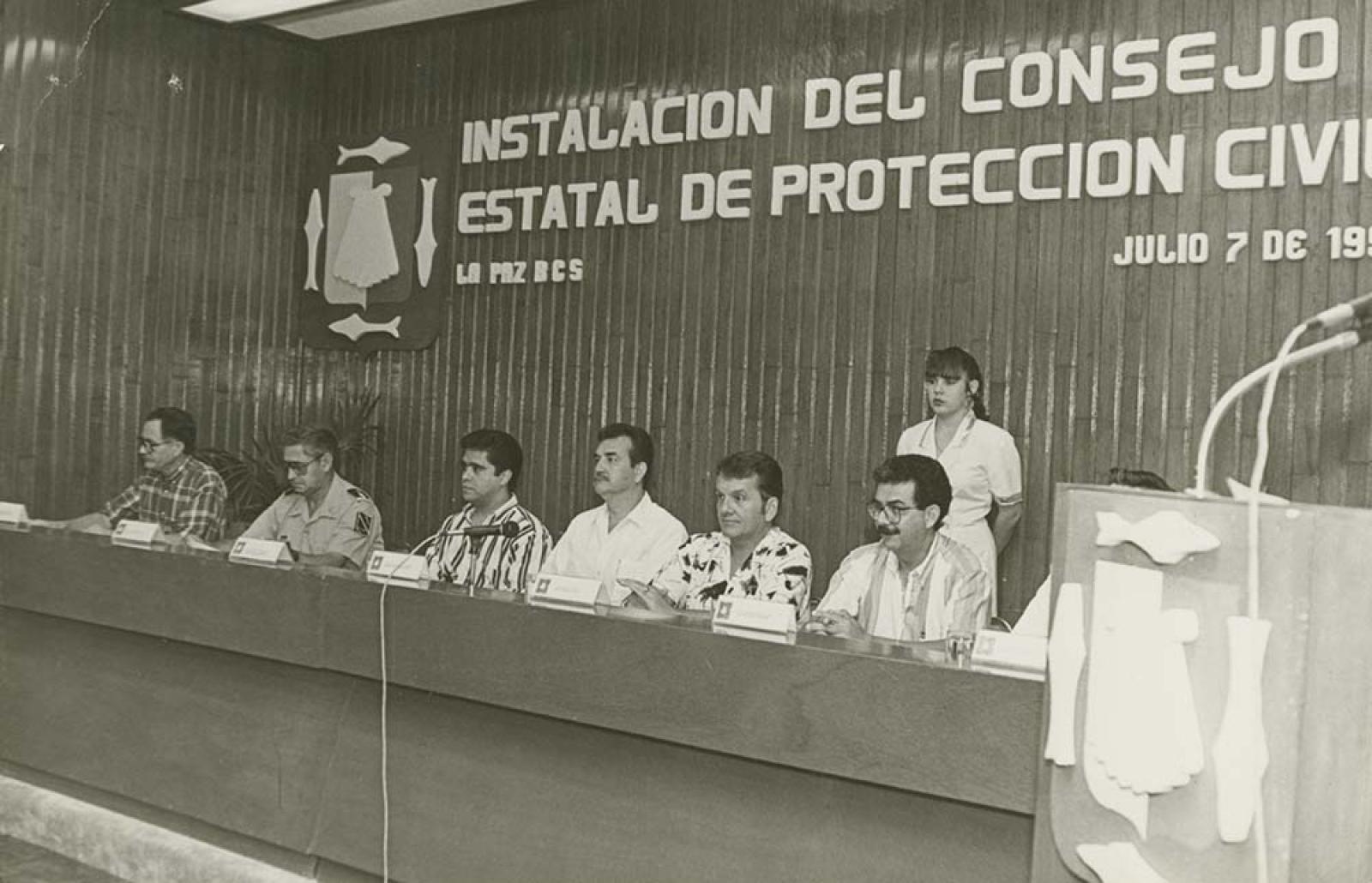 Instalación del Consejo Estatal de Protección.