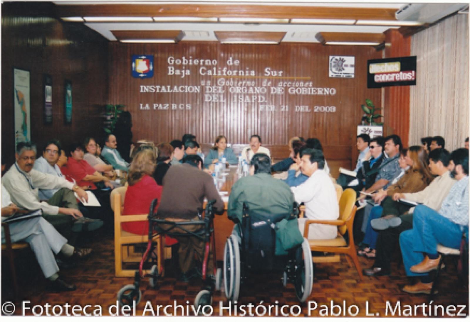 Instalación del Órgano de gobierno, ISAPD.