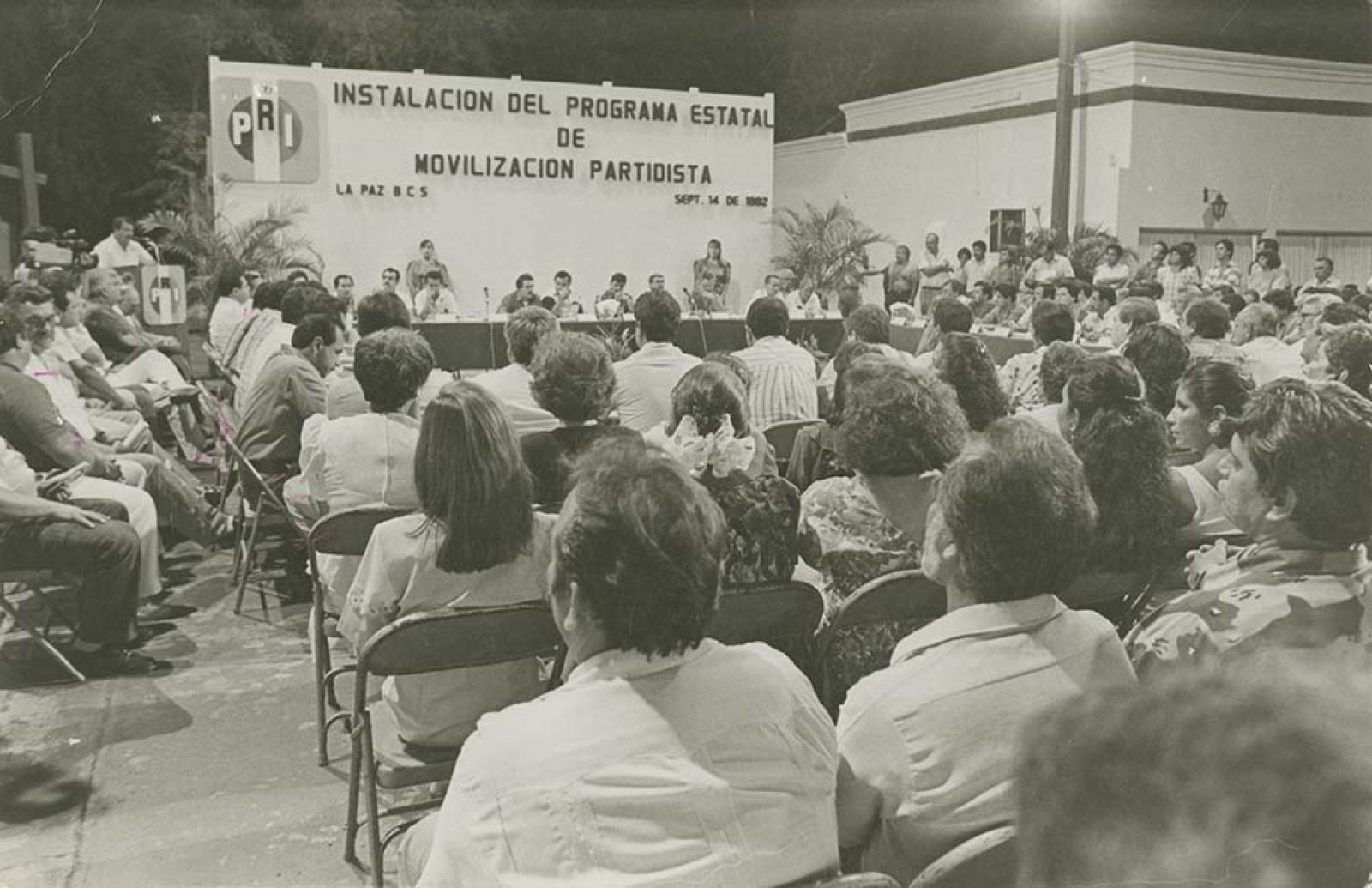Instalación del programa estatal de movilización partidista.