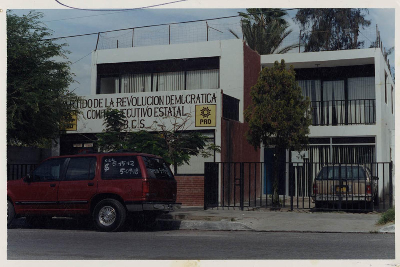 Instalaciones del Partido de la Revolución Democrática.