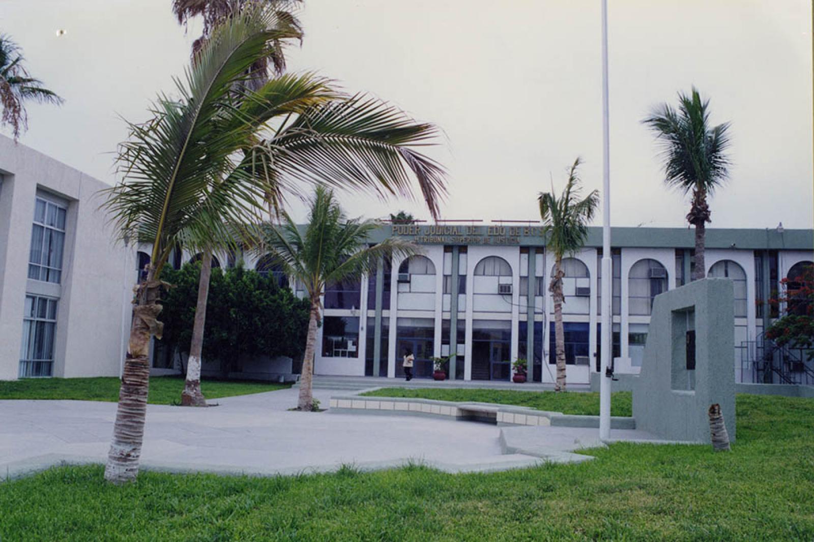 Instalaciones del Poder Judicial del Estado de Baja California Sur.