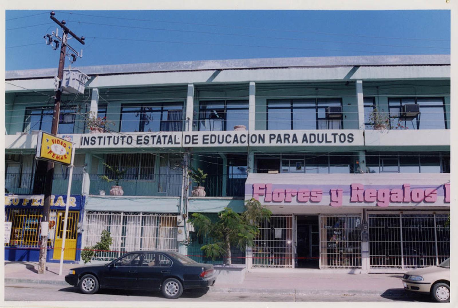 Instalaciones Instituto Estatal de Educación para Adultos.