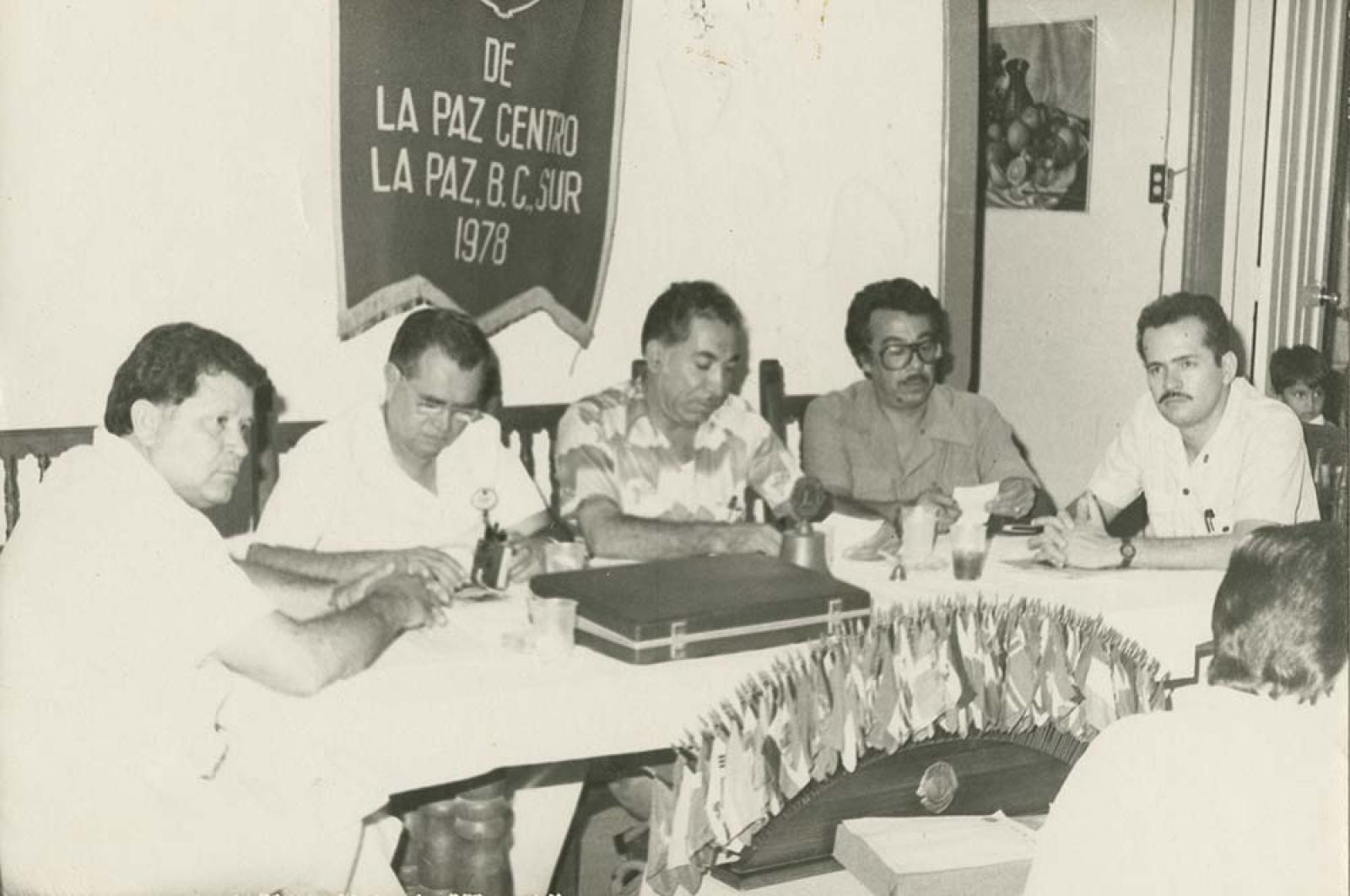 Integrantes del Club de Leones, La Paz.