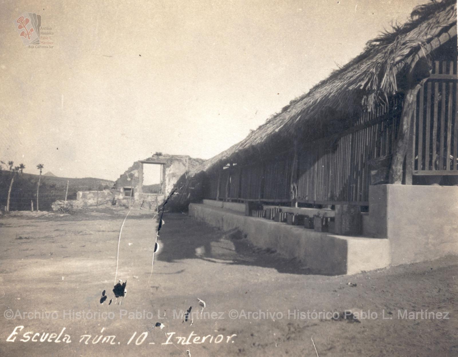Interior de la Escuela No. 10, San José del Cabo, Baja California.