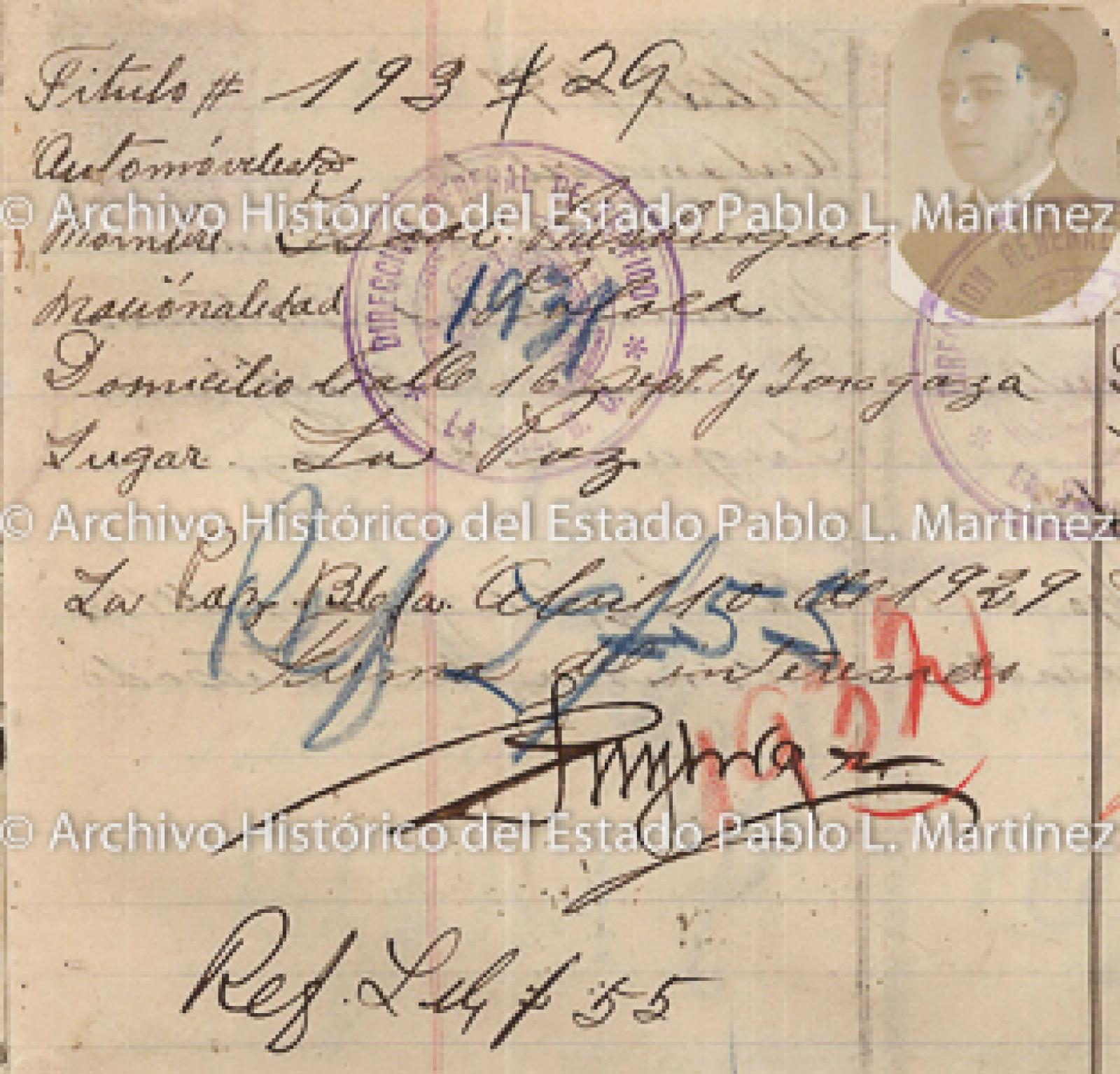 "Isaac Presburquez", retrato.