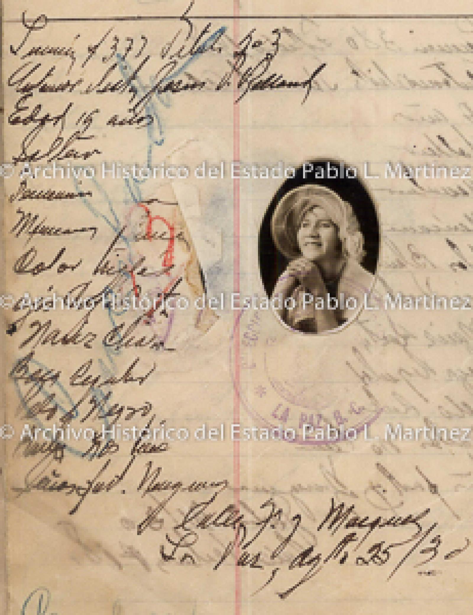 "Jesús V. Rolland", retrato.