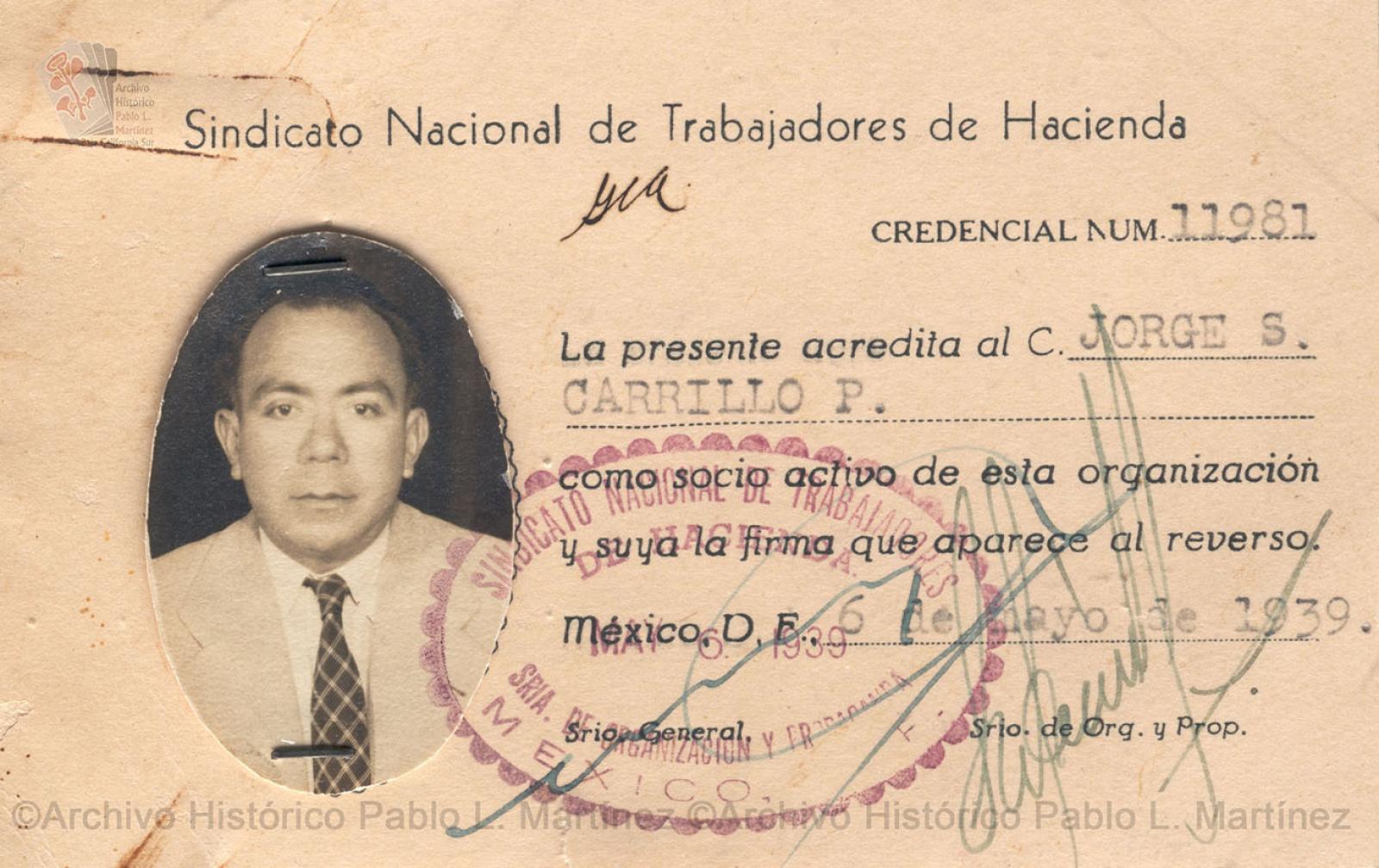 Jorge S. Carrillo Peña.