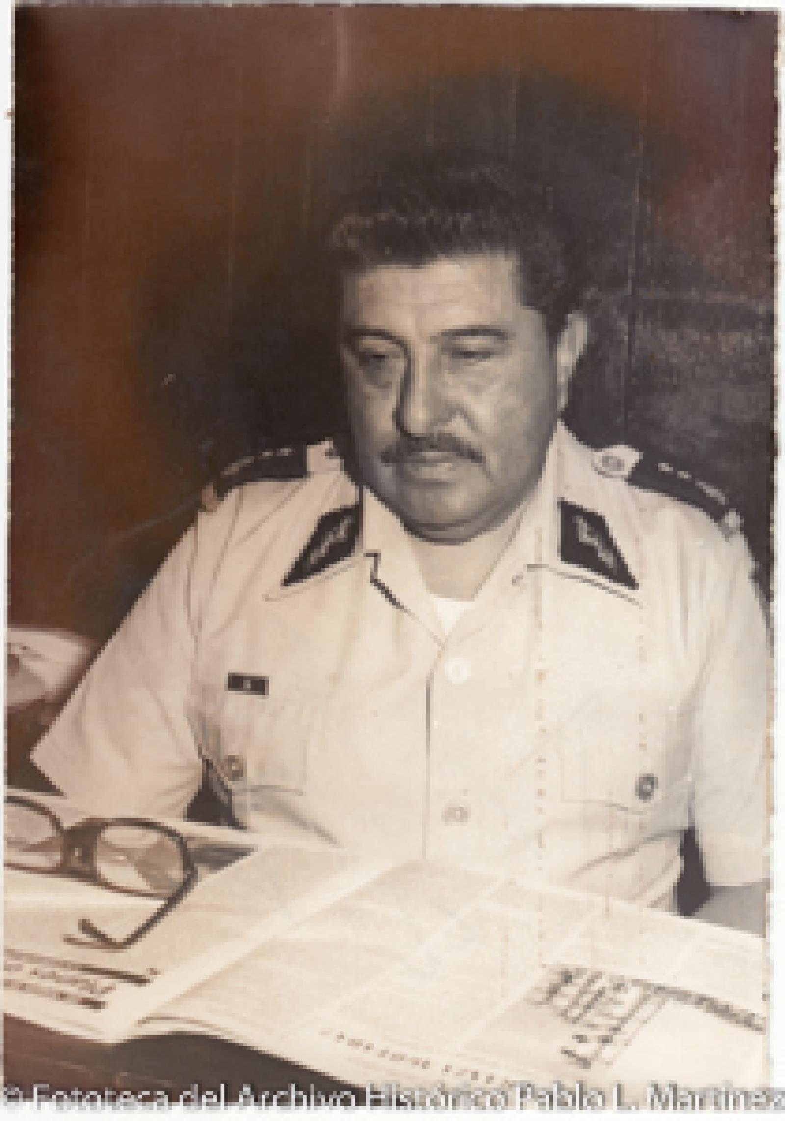 “José Luis Zúñiga Montes de Oca, Comandante de la III Zona Militar”.