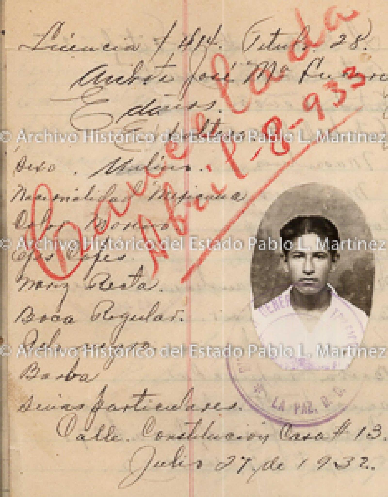 "José Ma. Fuente", retrato.