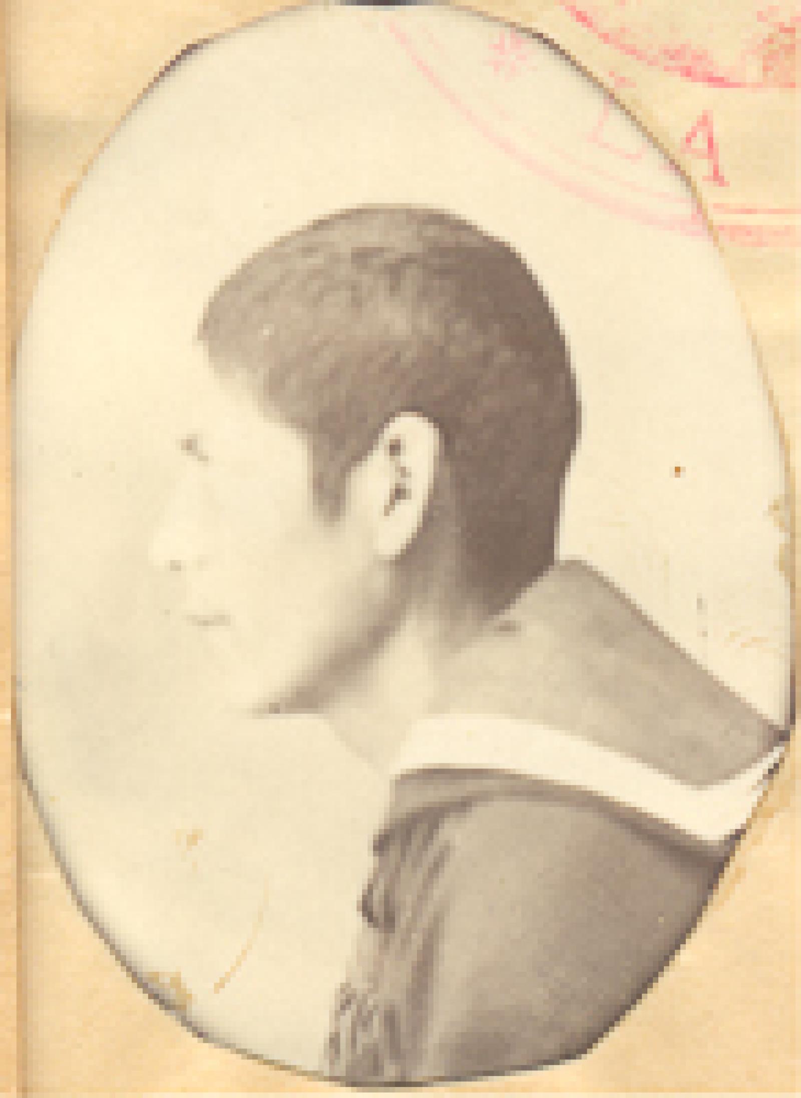José Miranda de perfil.