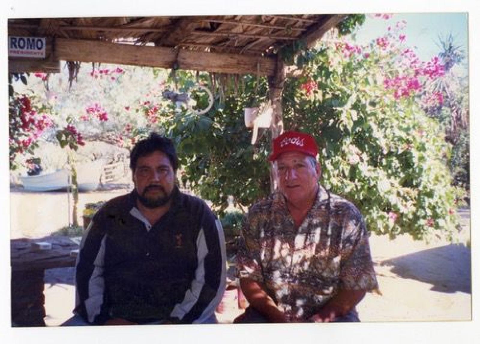 Juan José Garciglia y José Antonio Rochín, retrato.