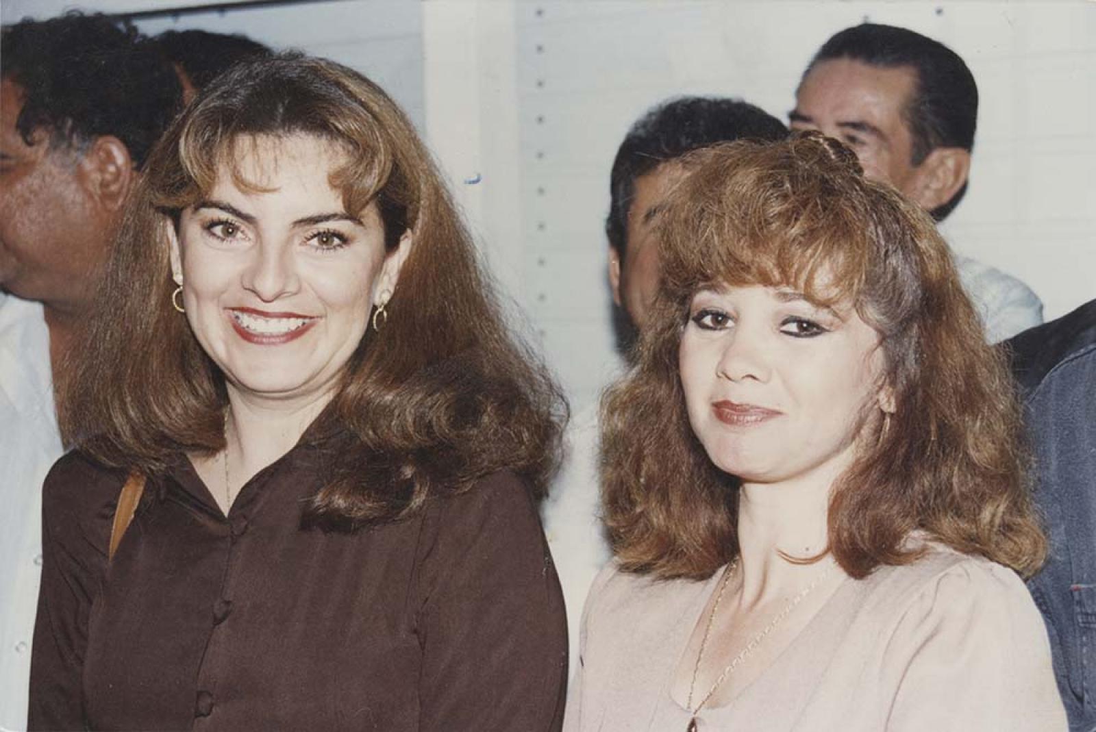 “Juana Hernández y Georgina Navarro” retrato.