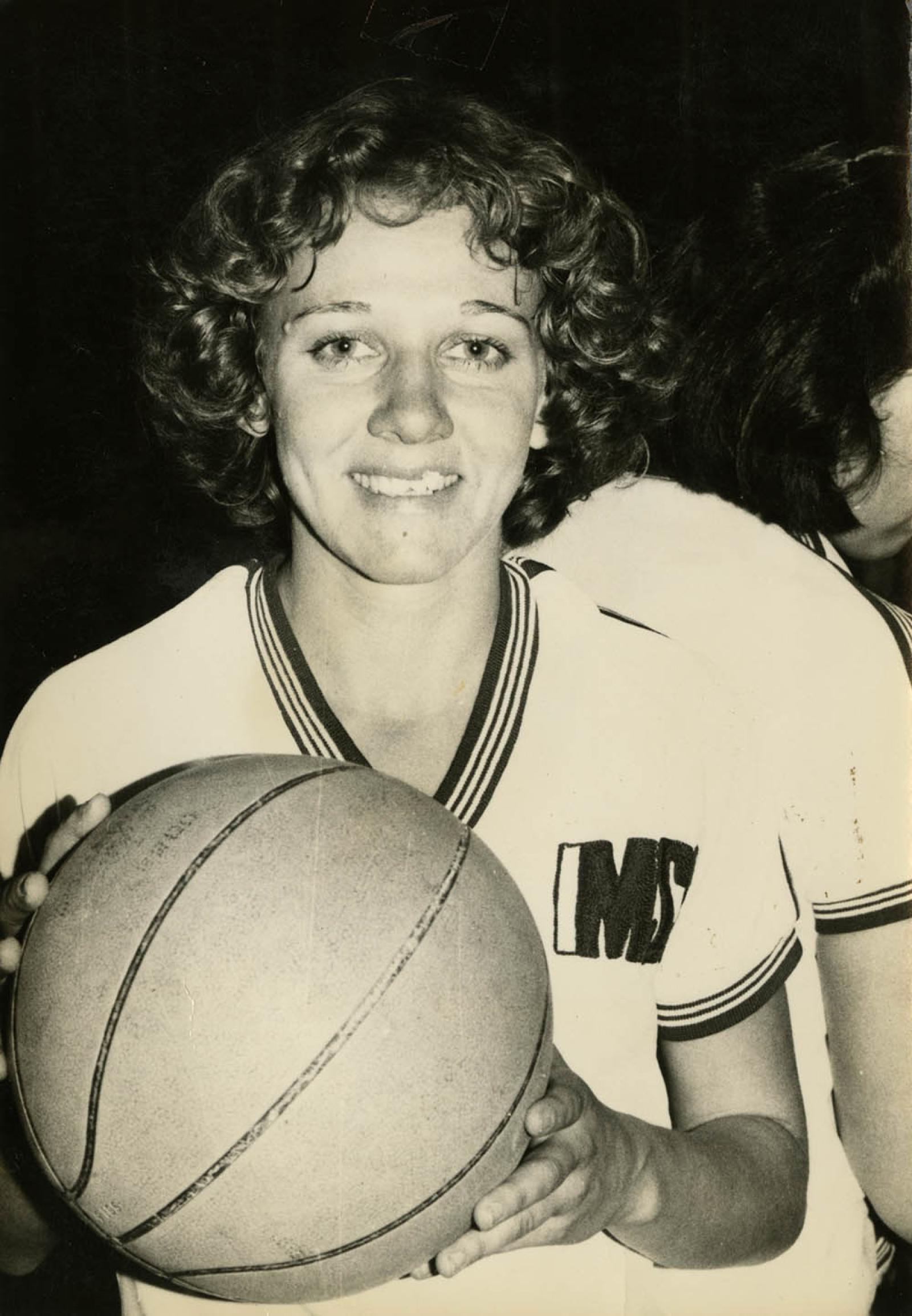 Jugadora de básquetbol.