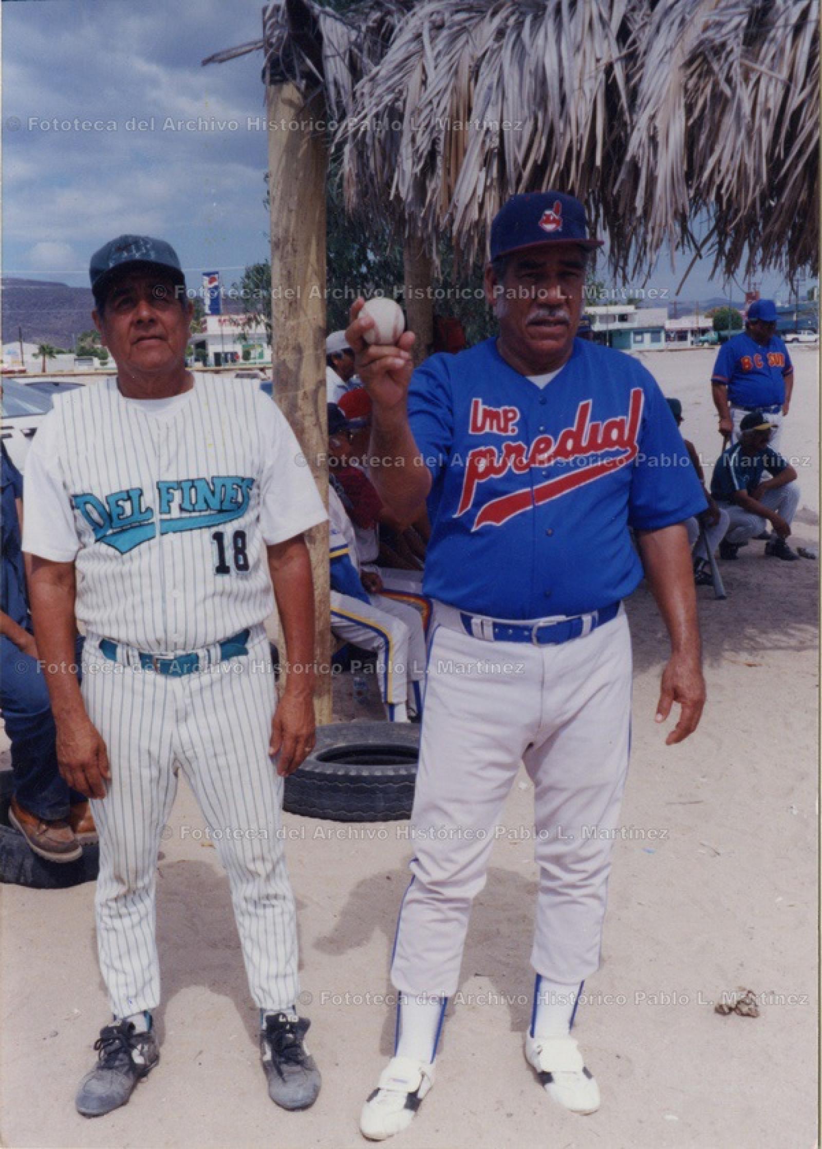 Jugadores de béisbol.