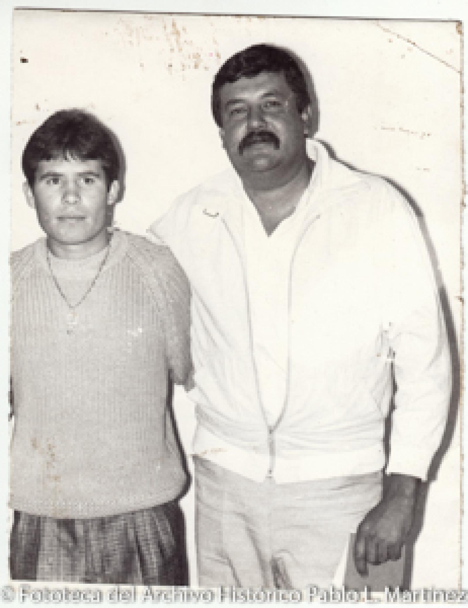 Julio César Chávez, boxeador.