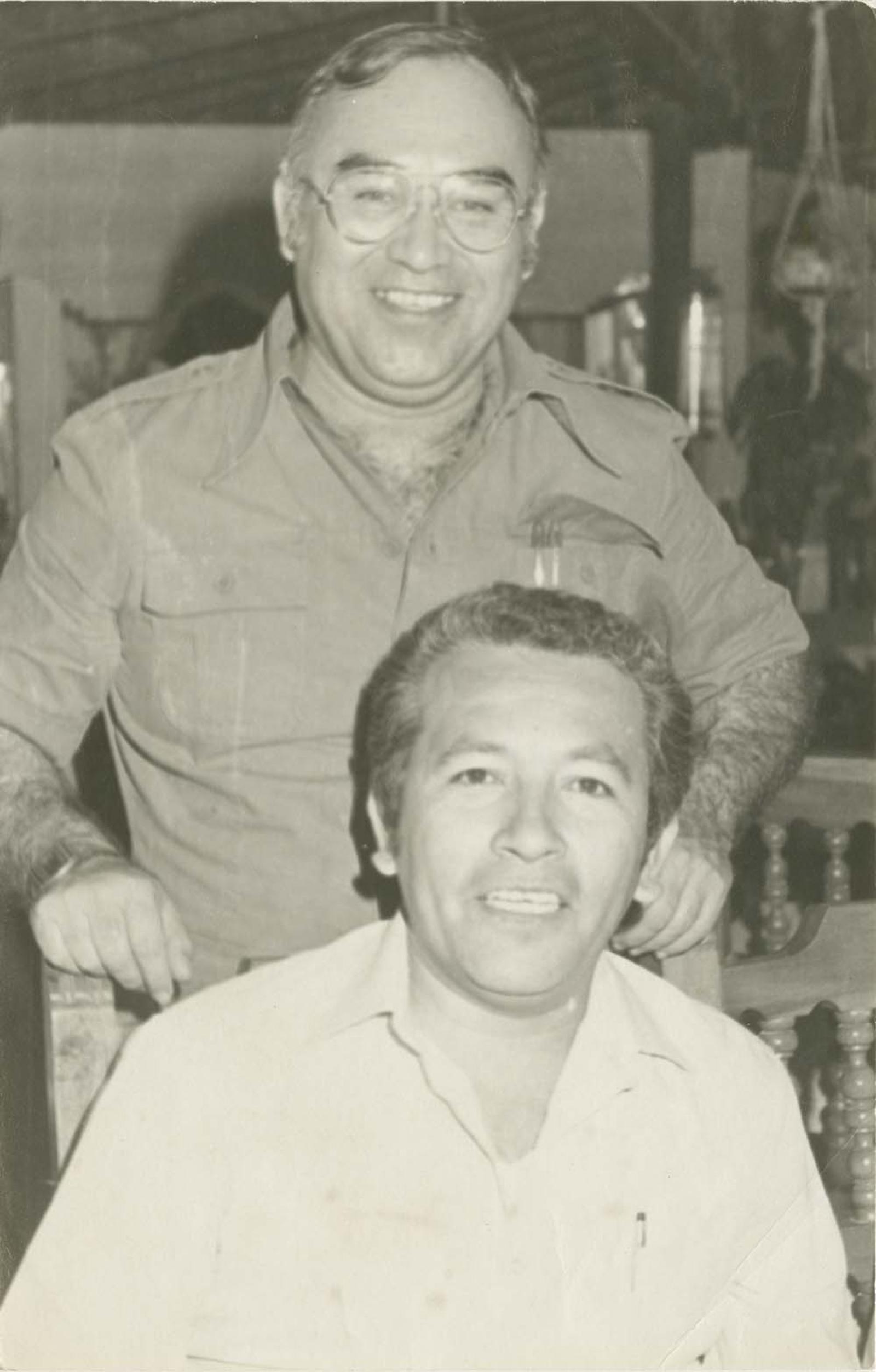 Julio Saucedo y Jorge Susarrey, retrato.
