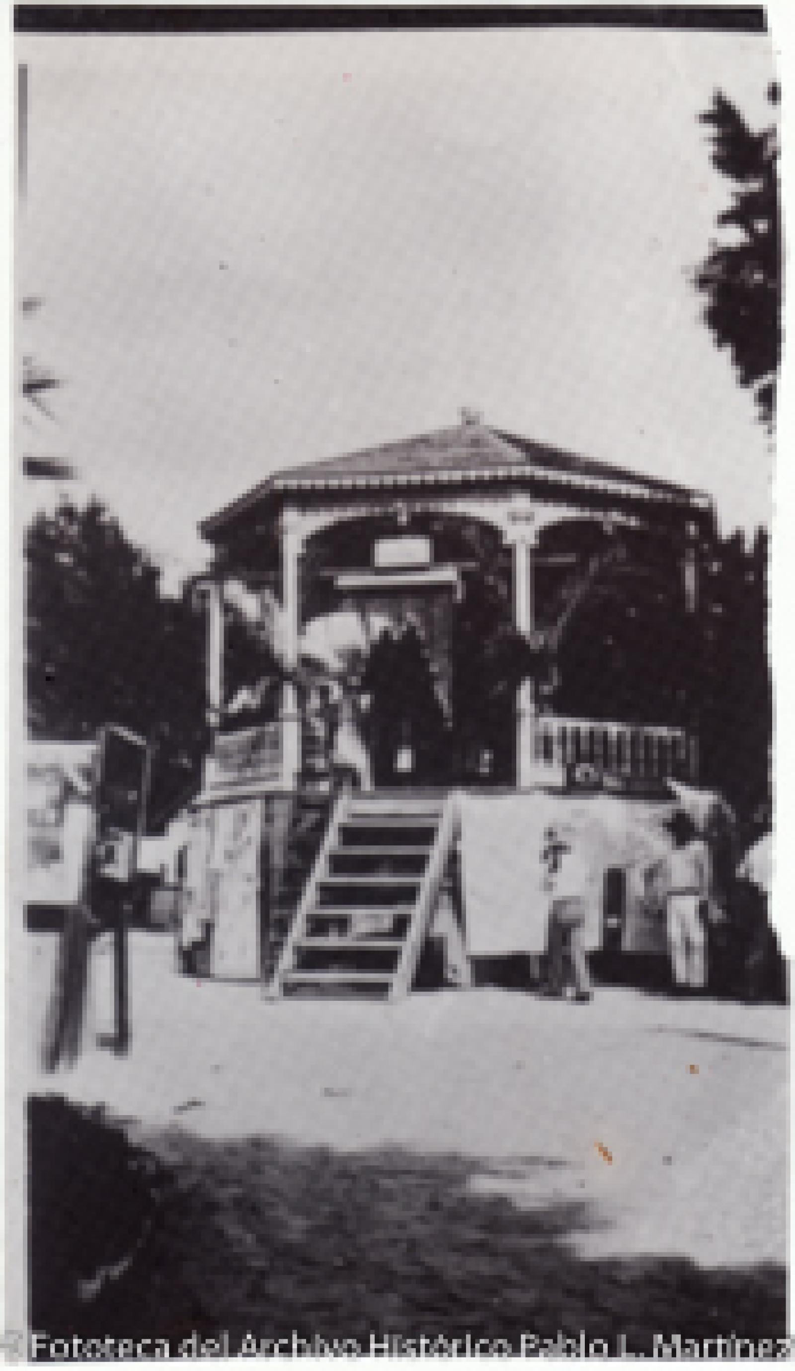 Kiosco del Jardín “Velasco”.