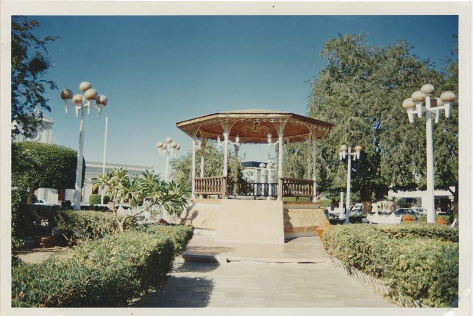 Kiosco del Jardín Velasco. La Paz, Baja California Sur.