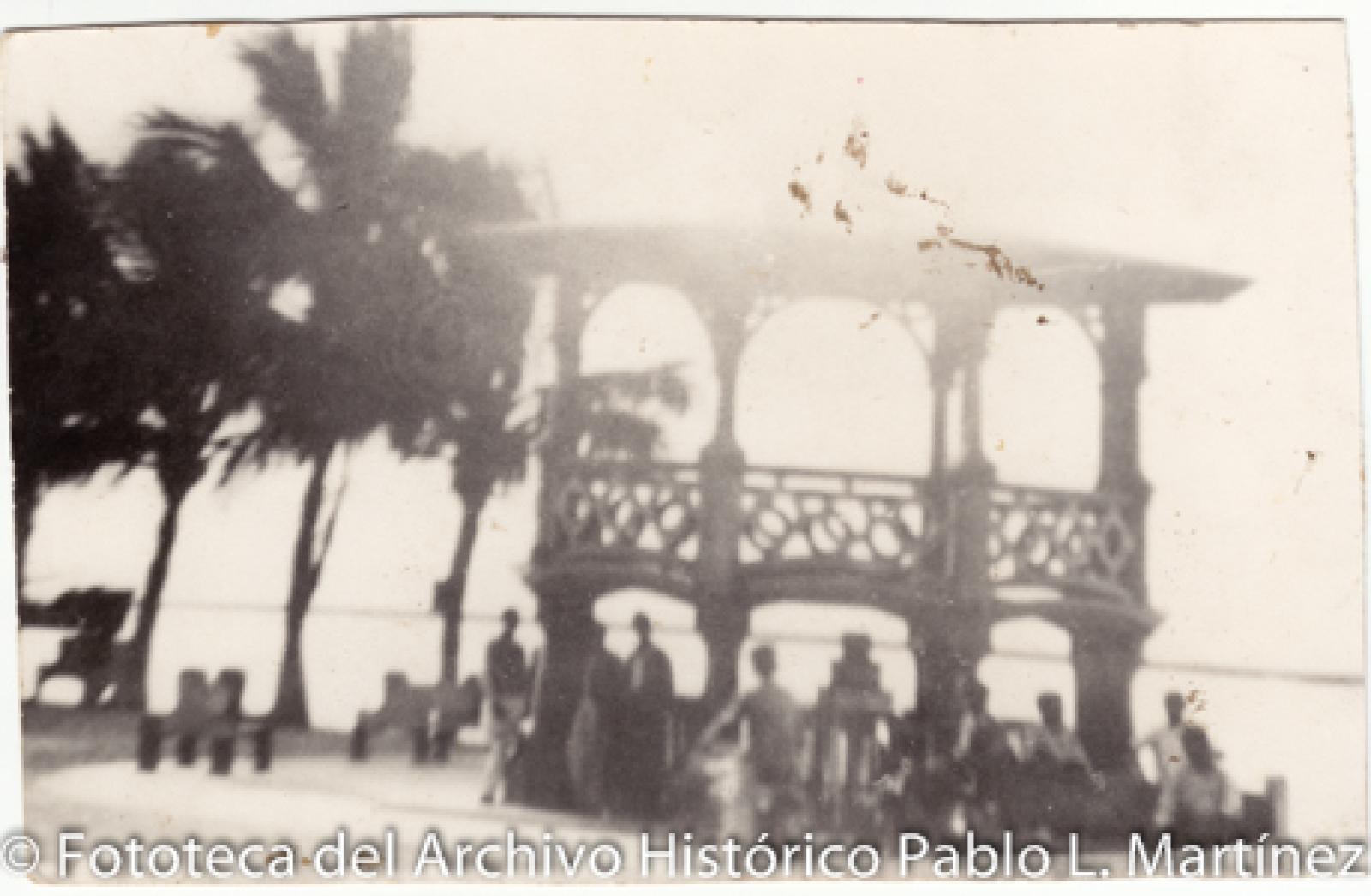 Kiosco del malecón de La Paz, B. C. S.