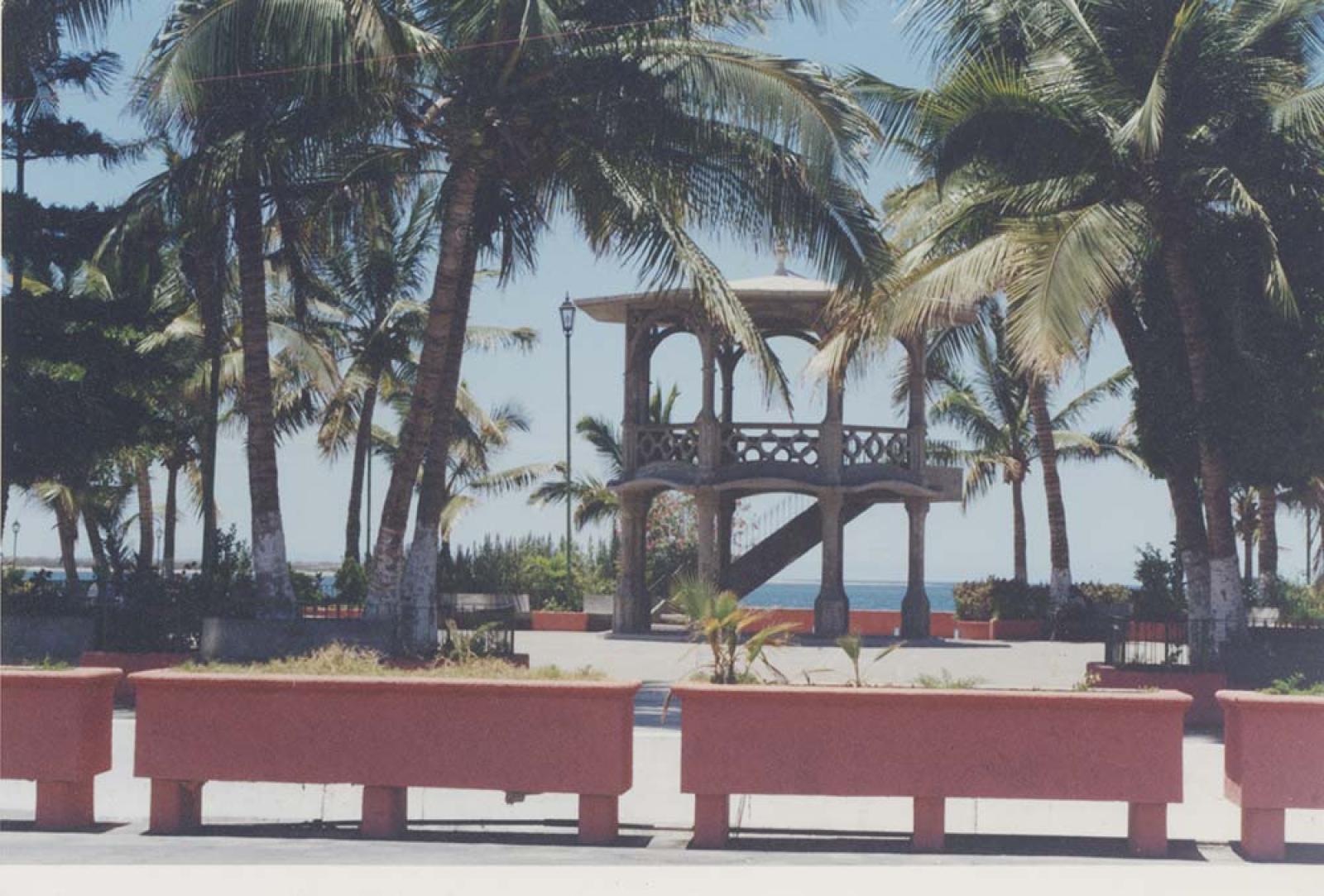 Kiosco del puerto de La Paz, Baja California Sur.